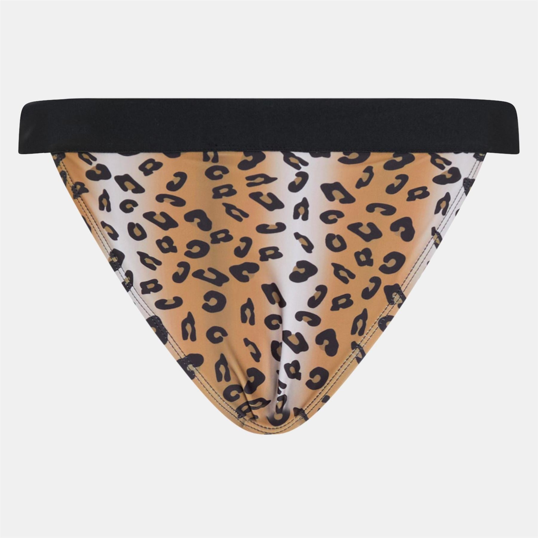 Brave Soul Leg Animal Print Bikini Bottoms