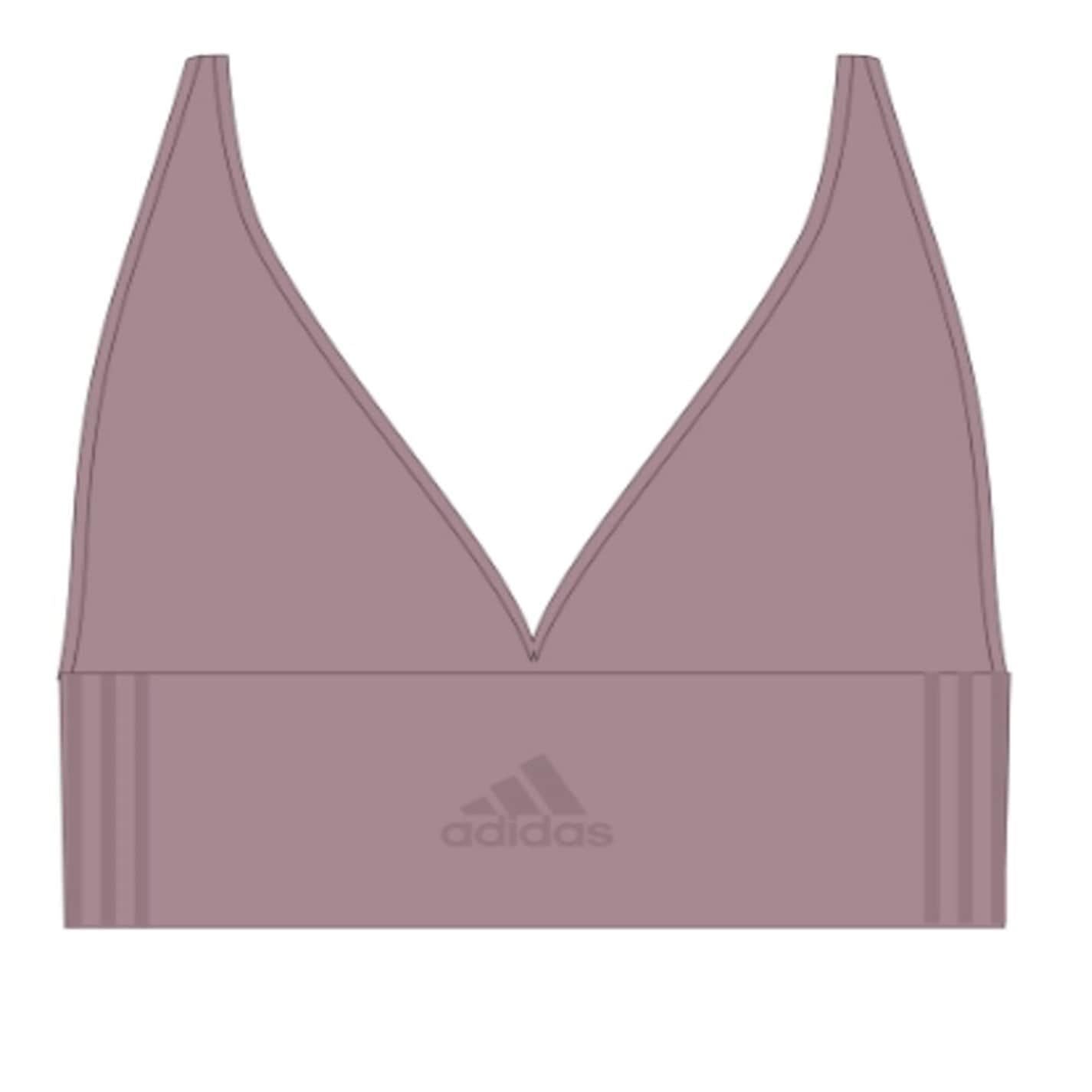 adidas Sport Active Seamless Micro Stretch Long Line Plunge Bra