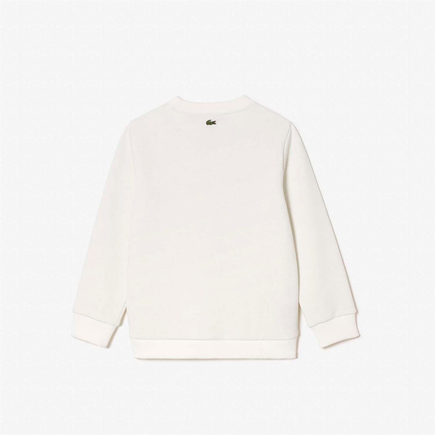 Lacoste Crewneck Print Sweatshirt