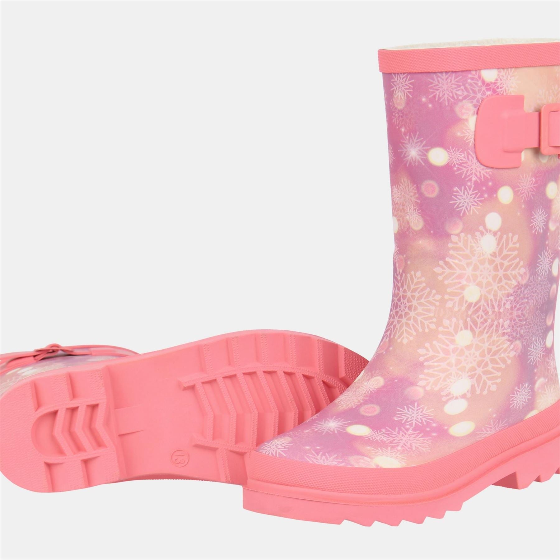 Gelert Marble Waterproof Rubber Sole Wellingtons