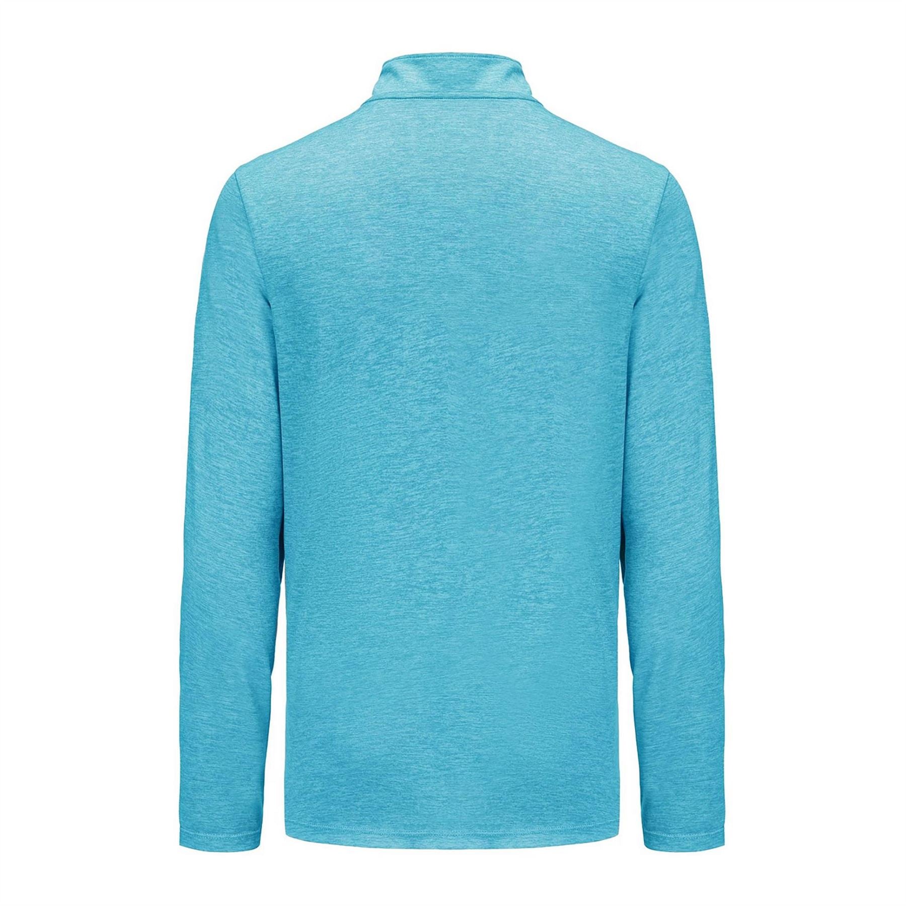 Everlast Flex Regular Fit Zip Neck Long Sleeve Athletic Top