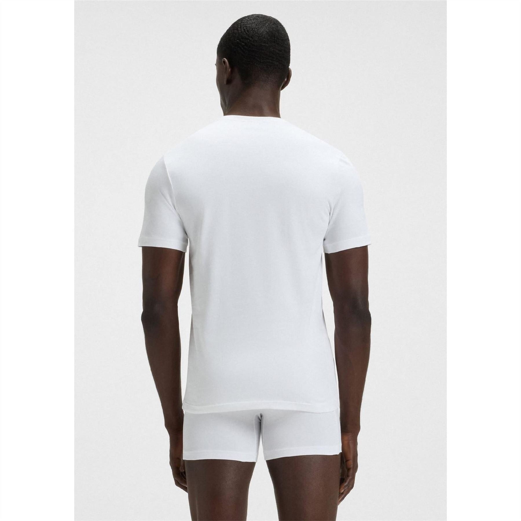 Boss Pack Of Logo Embroidered T-Shirts