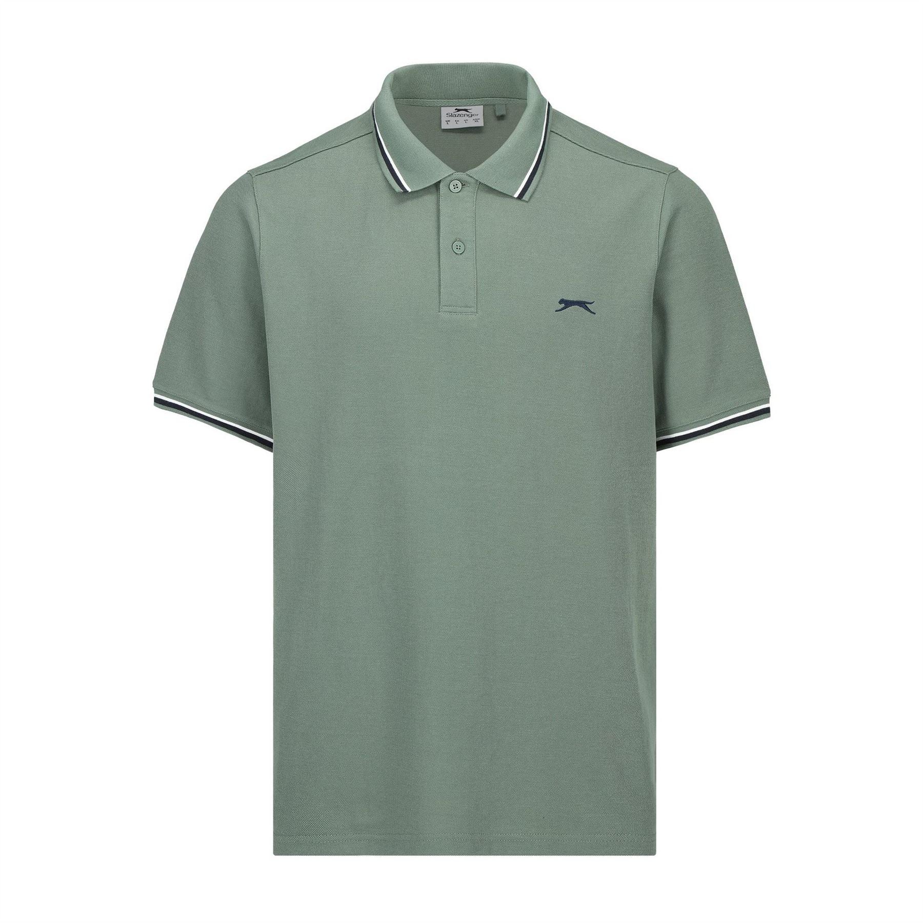 Slazenger Mens Tipped Polo Shirt