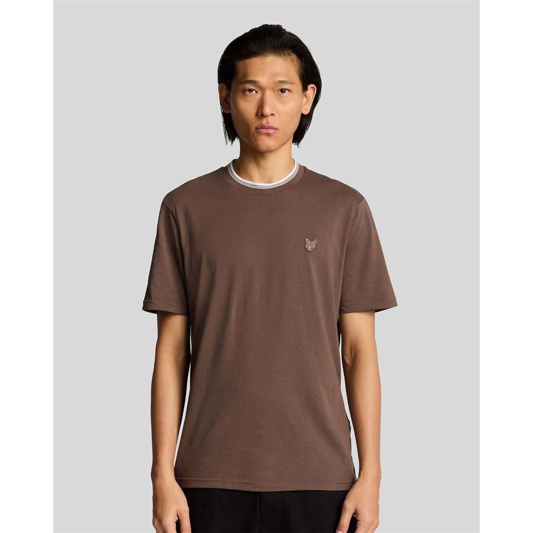 Lyle and Scott Cotton Tipped T-Shirt