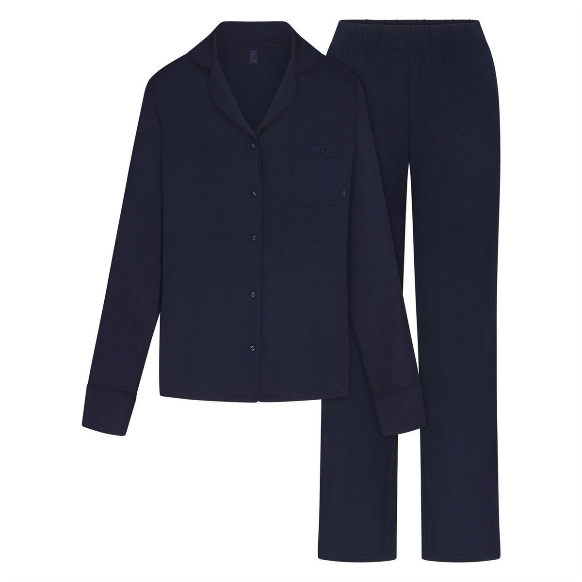 SKIMS Sleep Long Slv Button Up Set