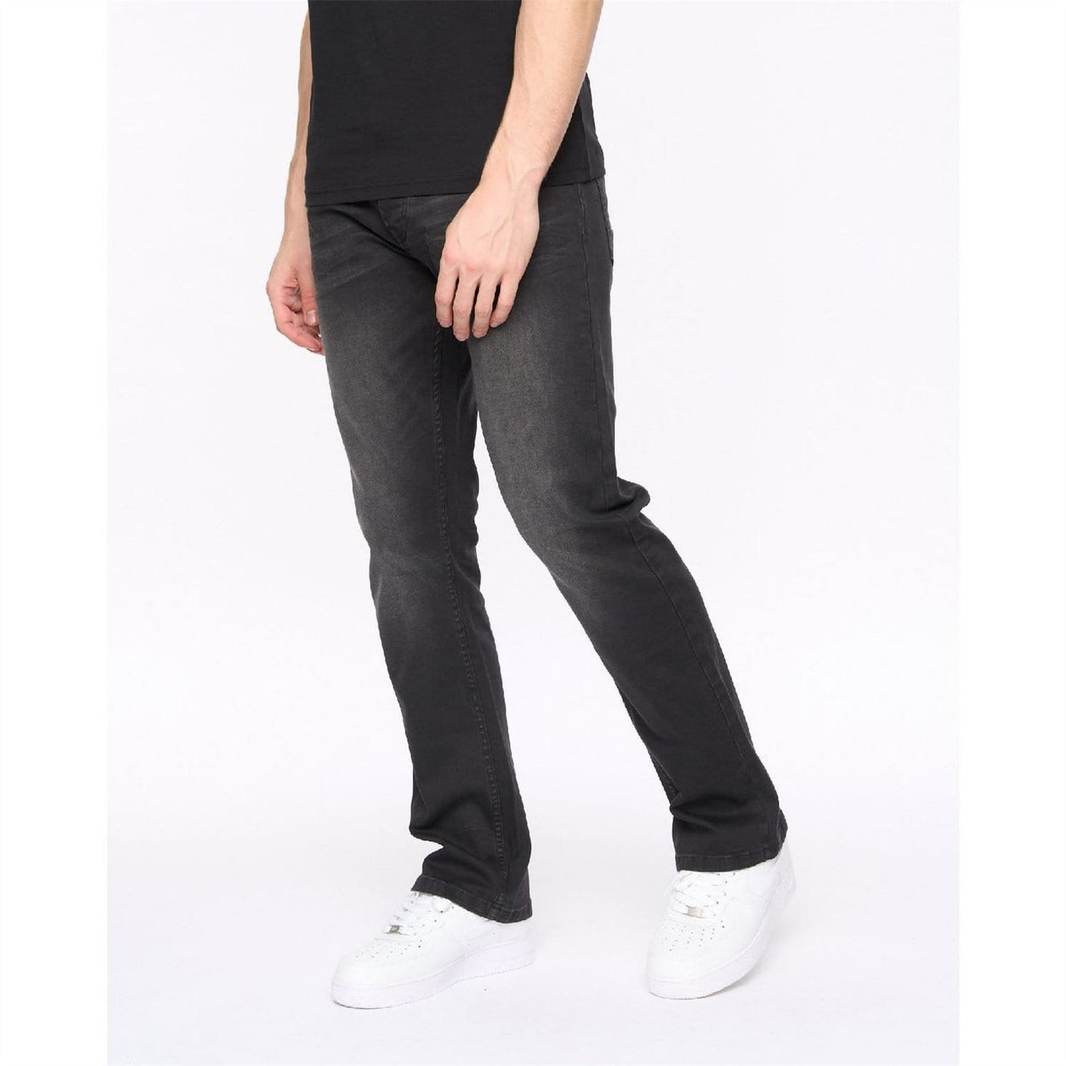 Crosshatch Bootcut Jeans