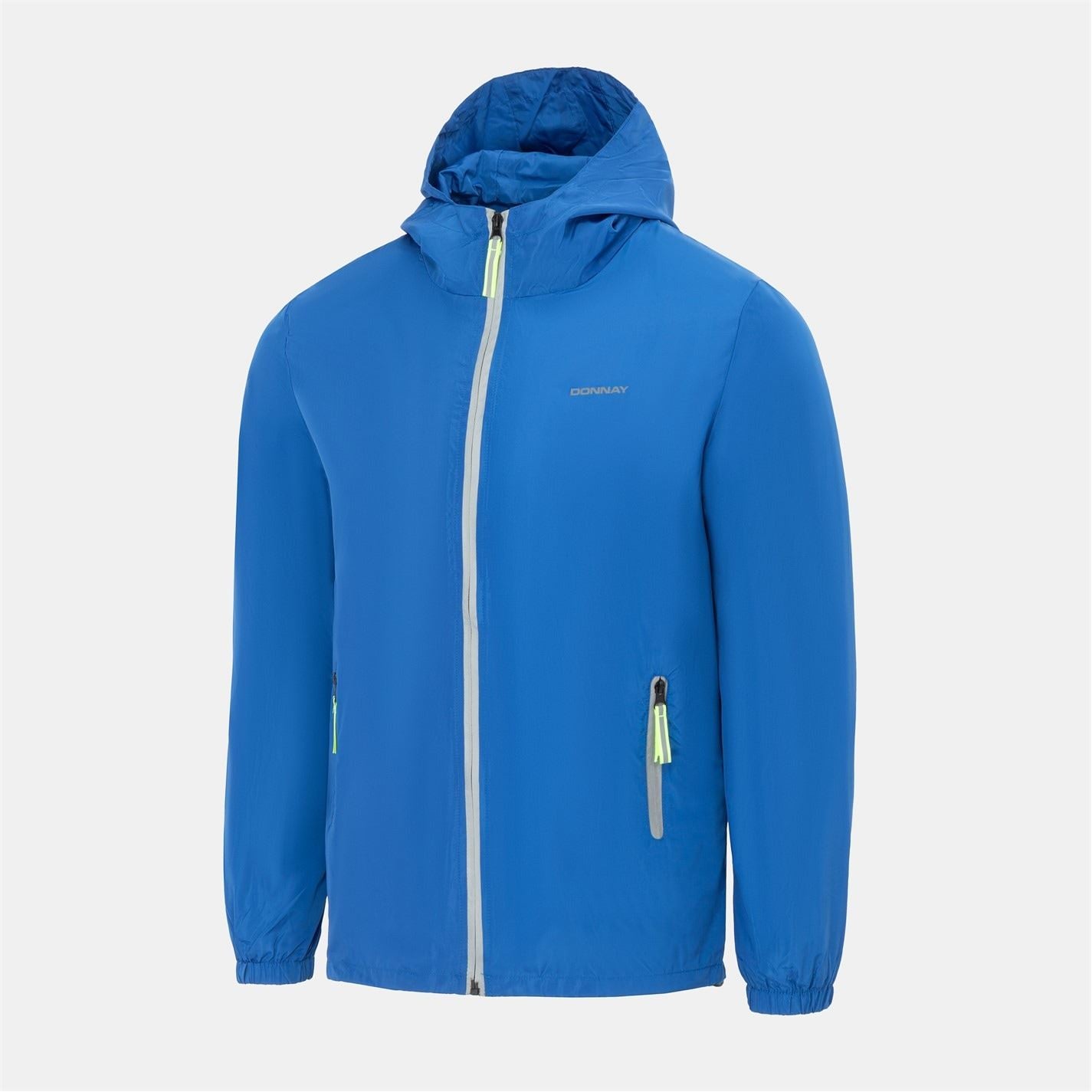 Donnay Hooded Windbreaker Elasticated Cuff Jacket