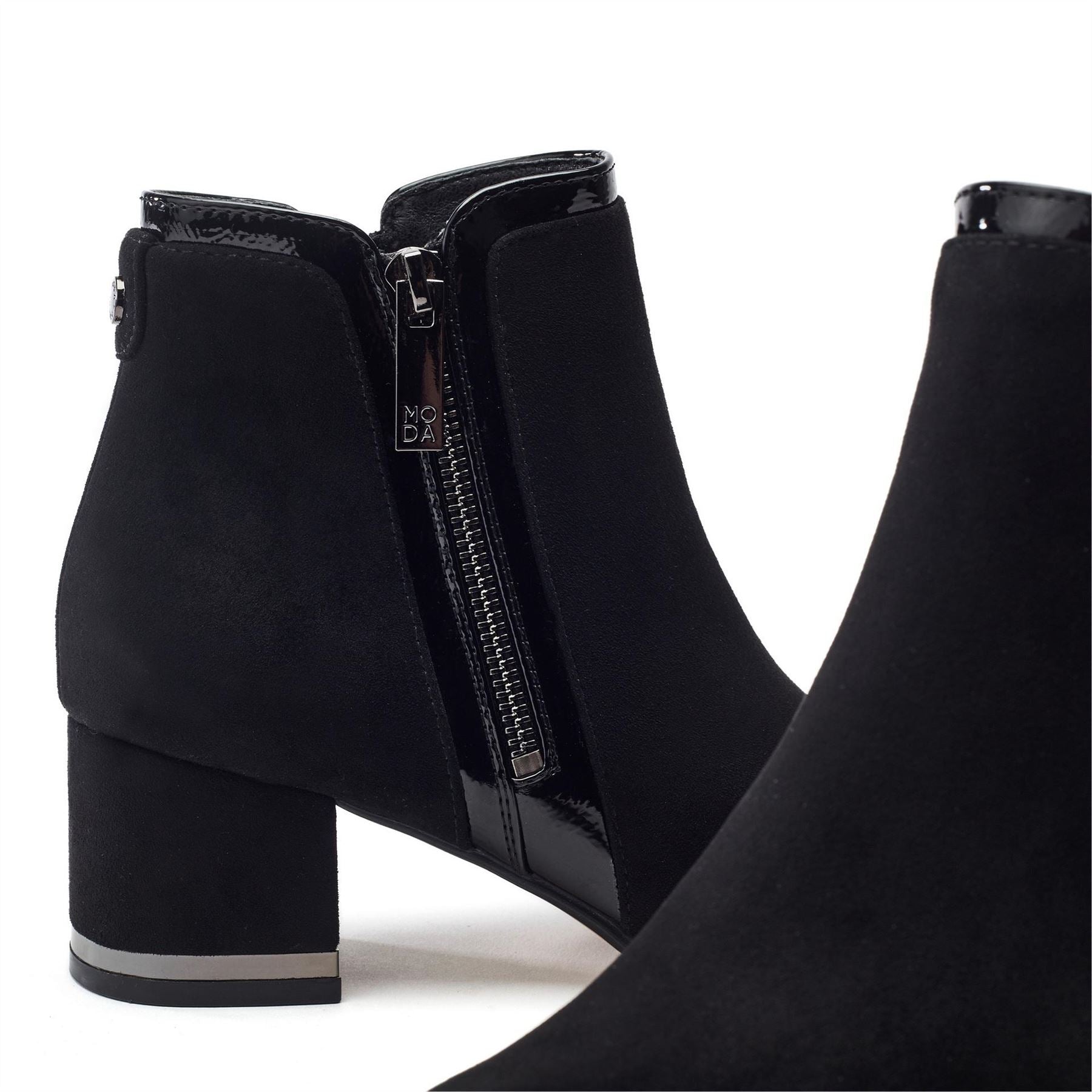 Moda in Pelle Pajor Ankle Boots with Side Zipper