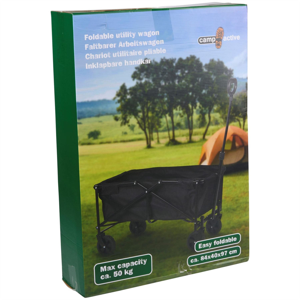 Camp Active Active Foldable Utility Wagon 80cm