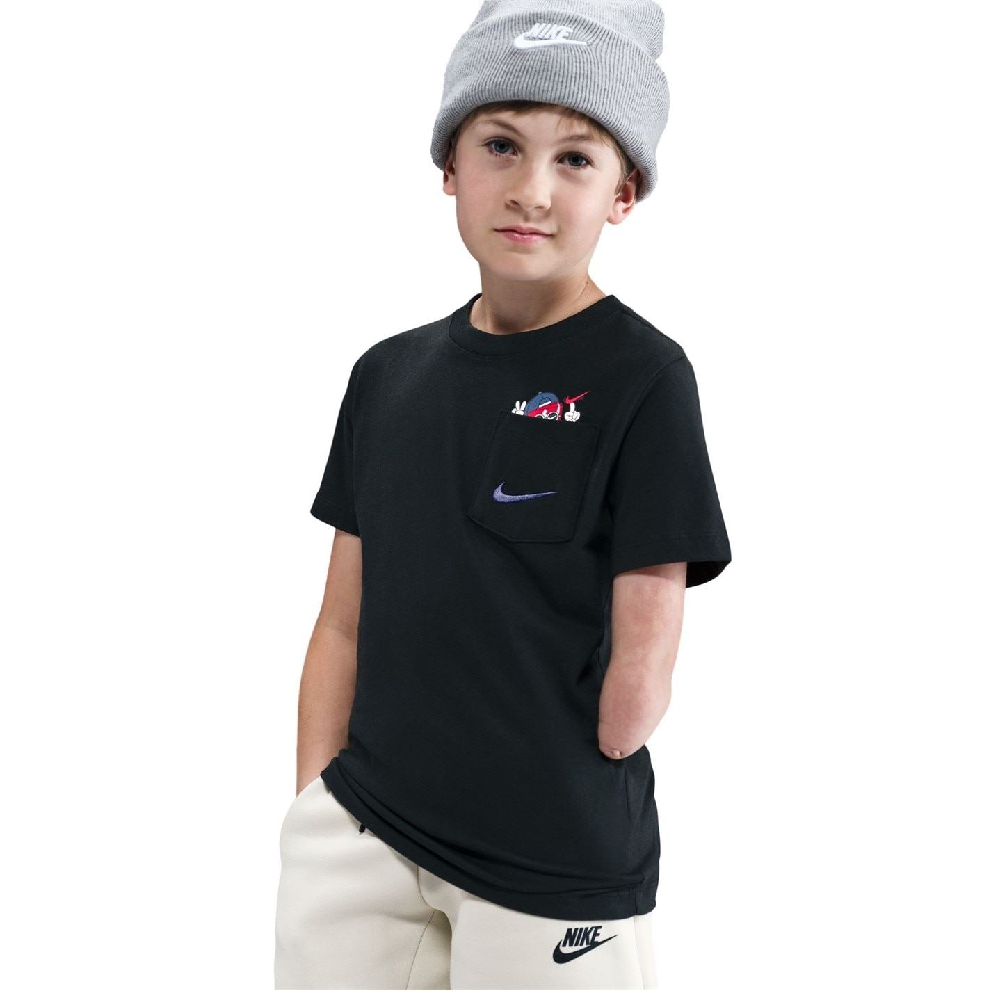 Nike Regular Fit Large Genie Crew Neck T-Shirt