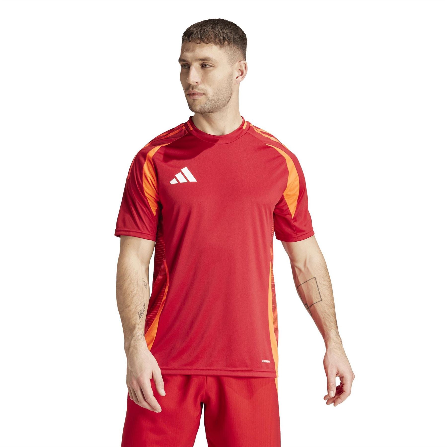 adidas Tiro24 Short Sleeve Performance T-Shirt