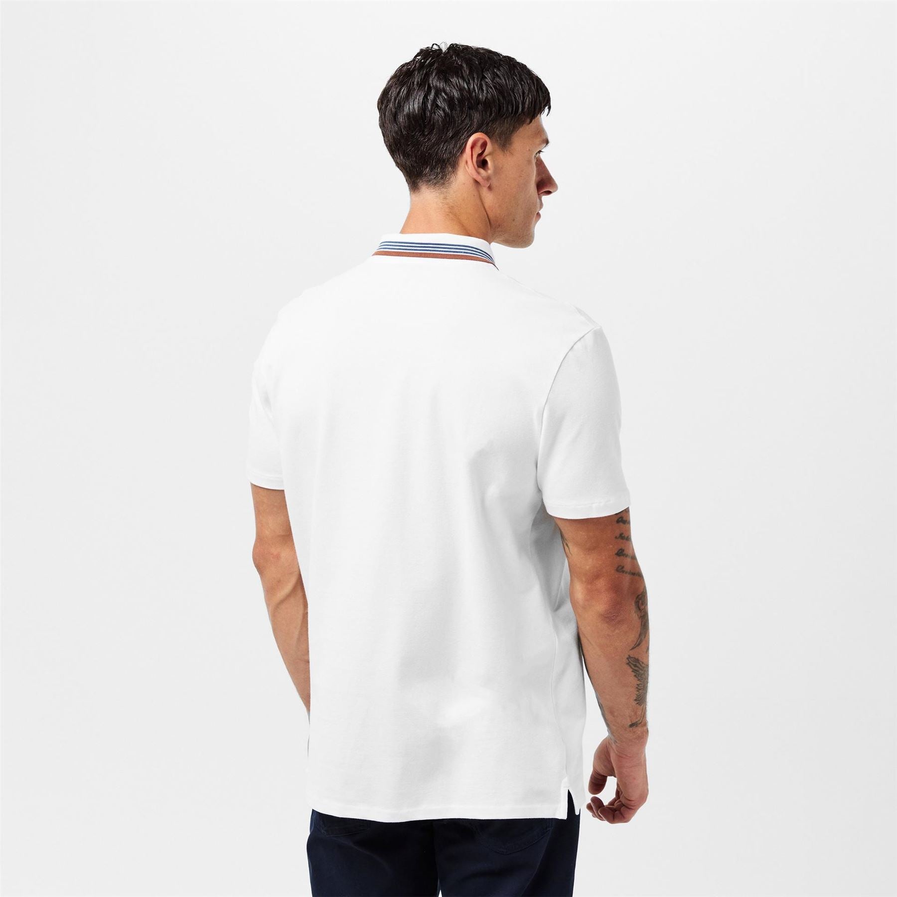 PS Paul Smith Zipped Short Sleeve Polo Shirt