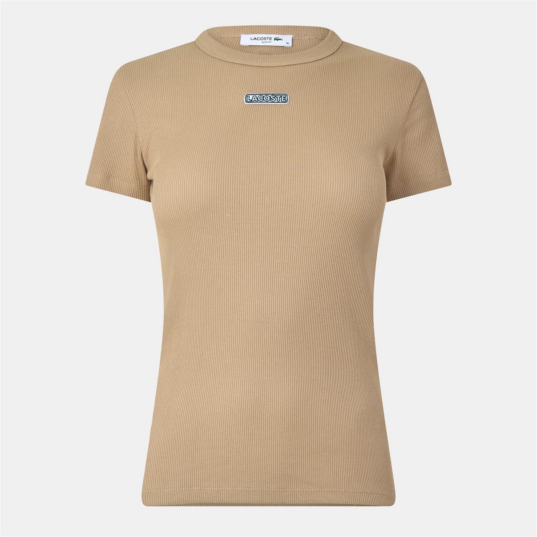Lacoste Slim Fit Crew Neck Short Sleeve T-Shirt