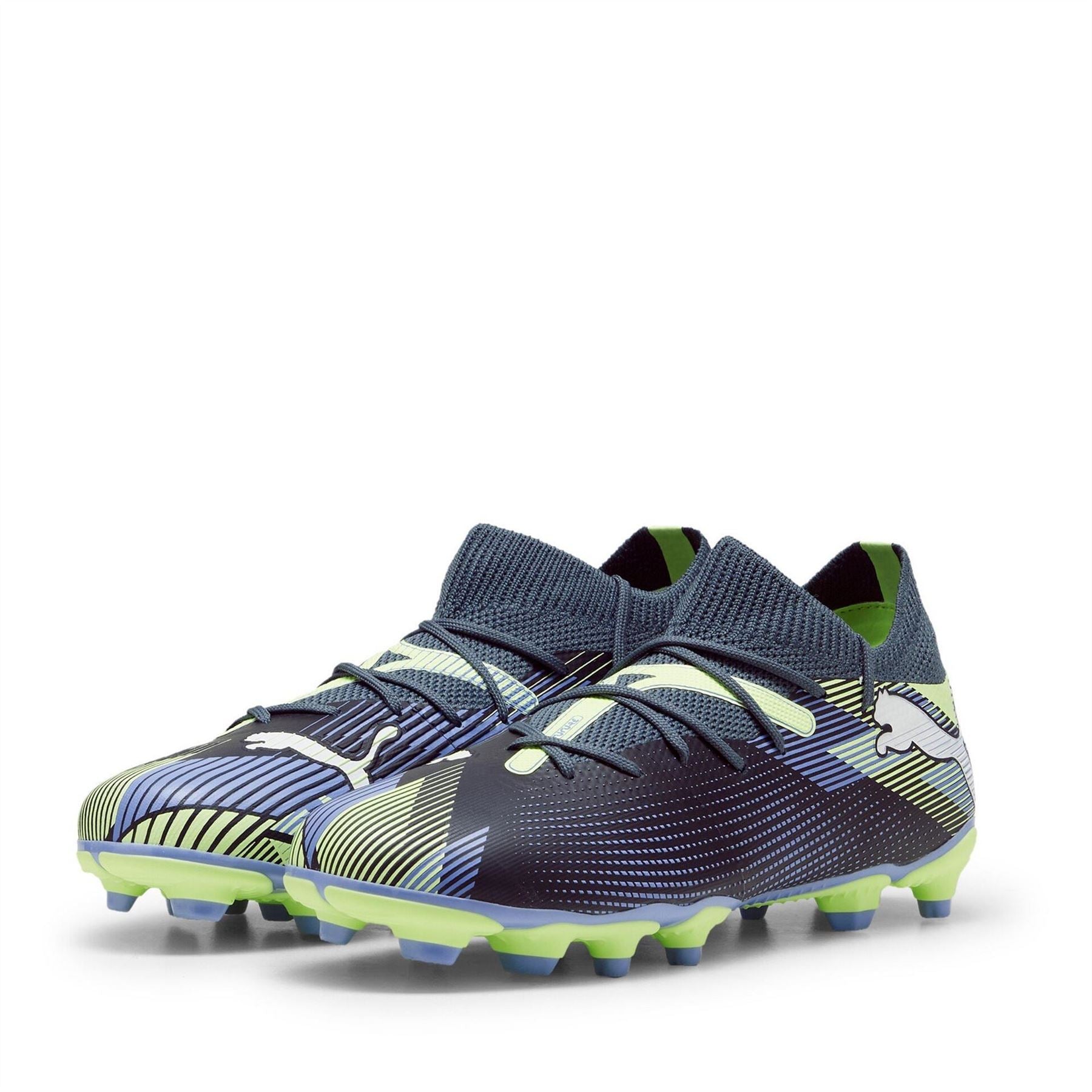 Puma 7 Match Rush Childrens Firm Ground Football Boots