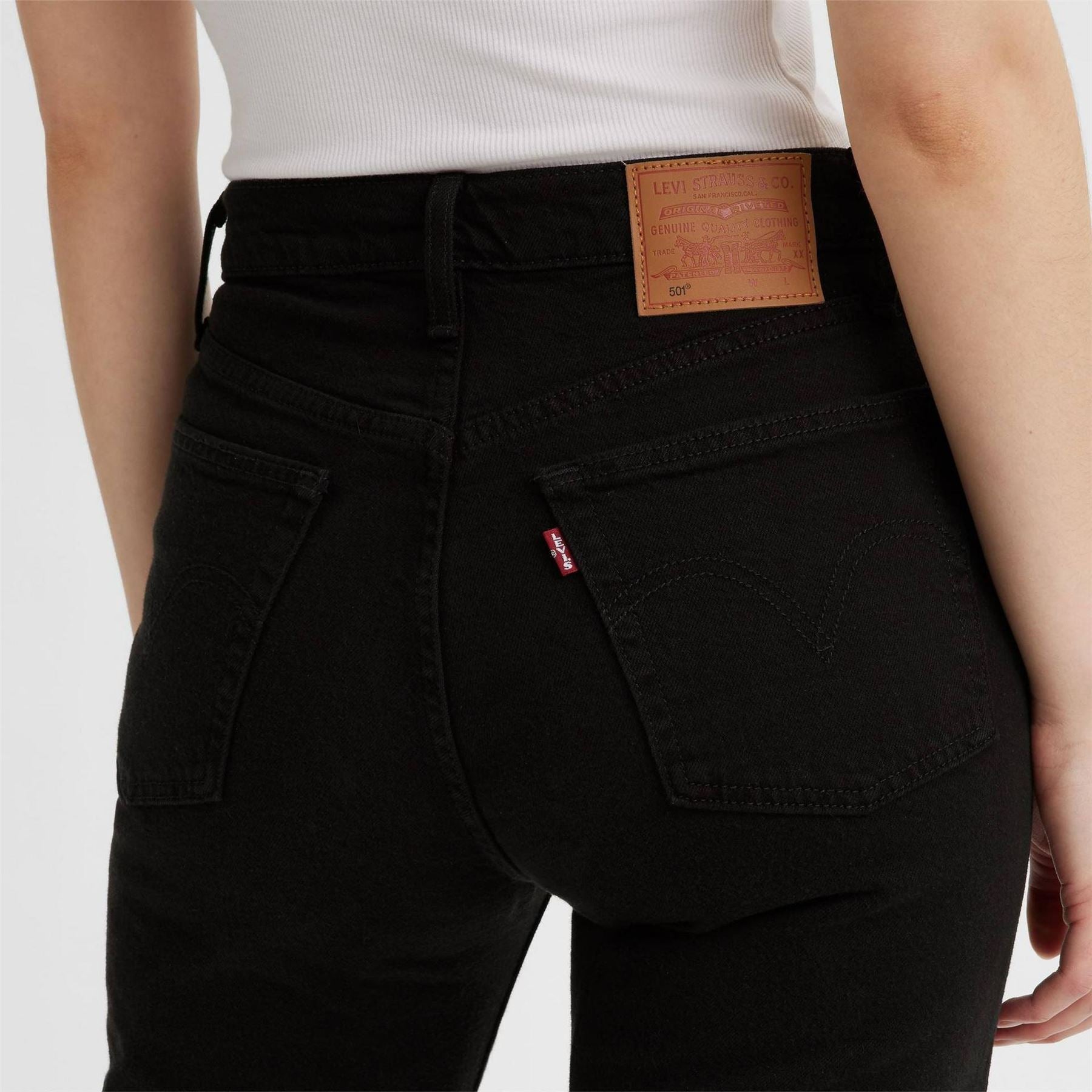 Levis 501 Crop Jeans