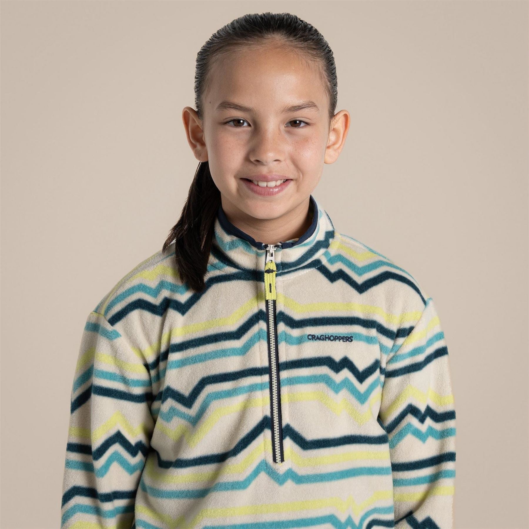Craghoppers Kids Bachas Quarter Zip Fleece