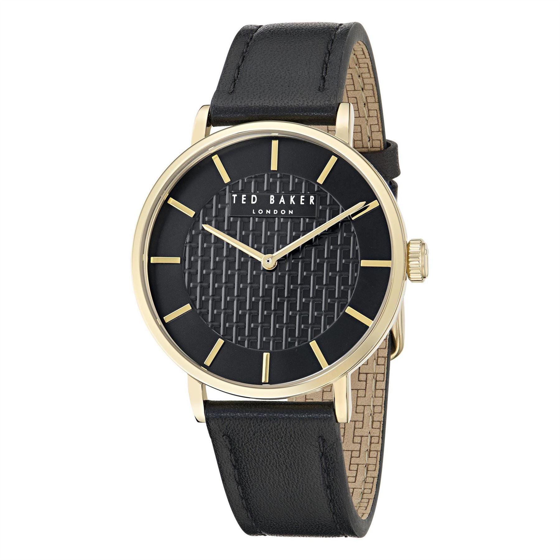 Ted Baker Staciie Leather Single Wrap Dress Analogue Watch