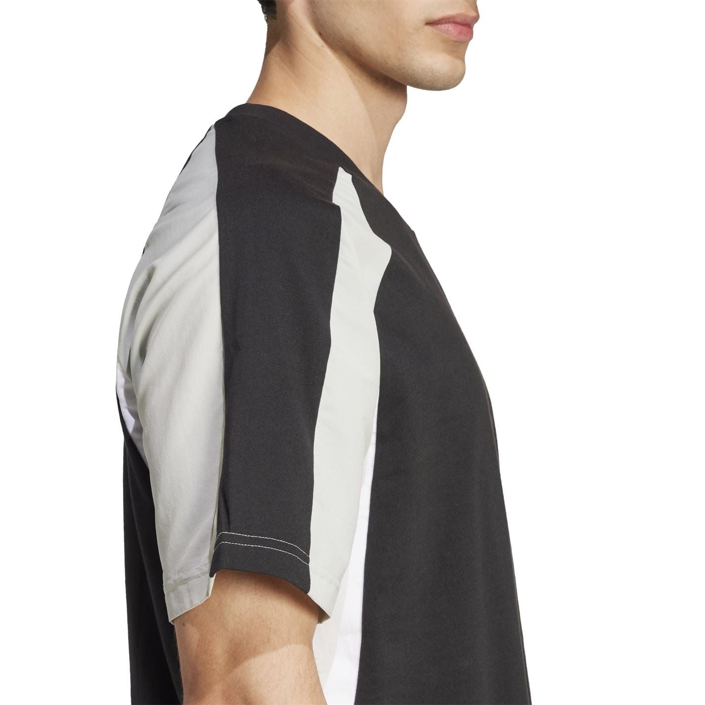 adidas Mens Seasonal Essentials Colorblock T-Shirt