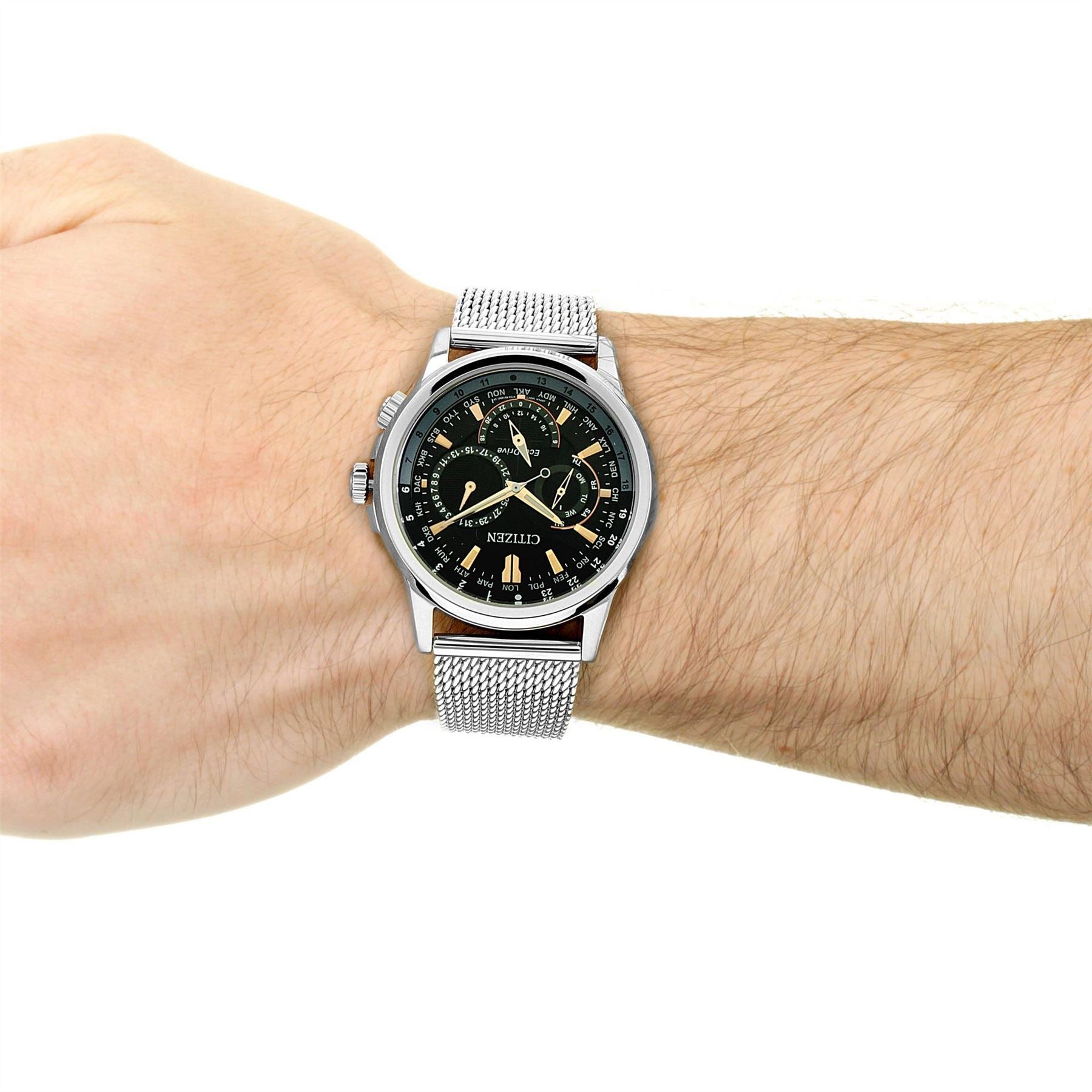 Citizen Sport Stainless Steel Classic Eco Drive Watch