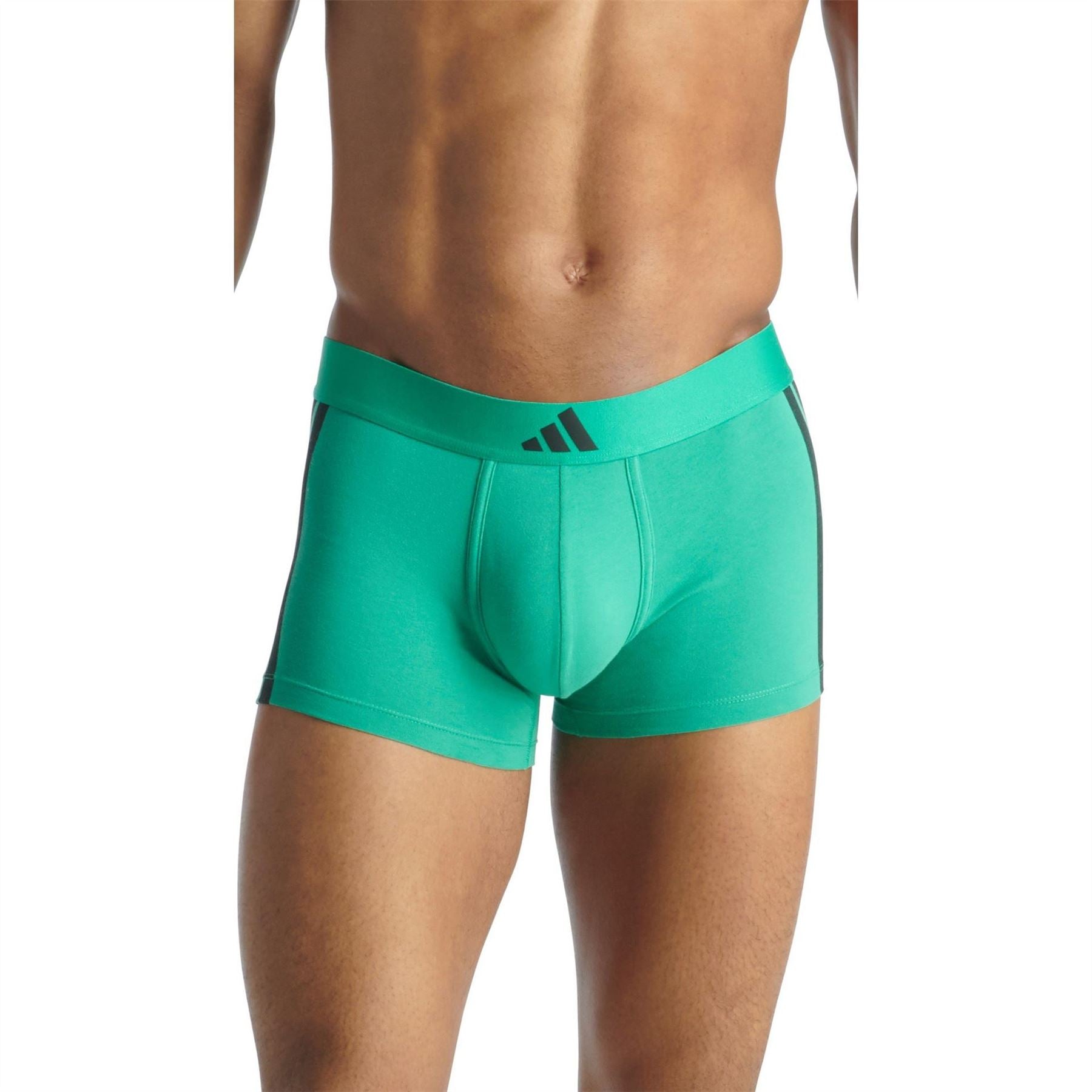 adidas Active Flex Cotton 3 Stripes Trunk (2pk)
