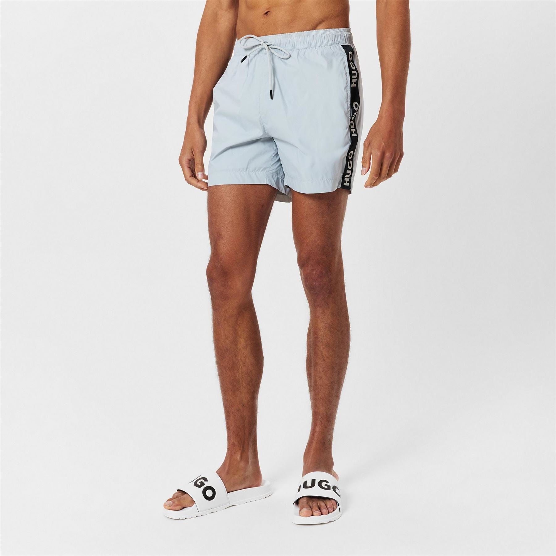 Hugo Regular Fit Swim Short with Drawstring