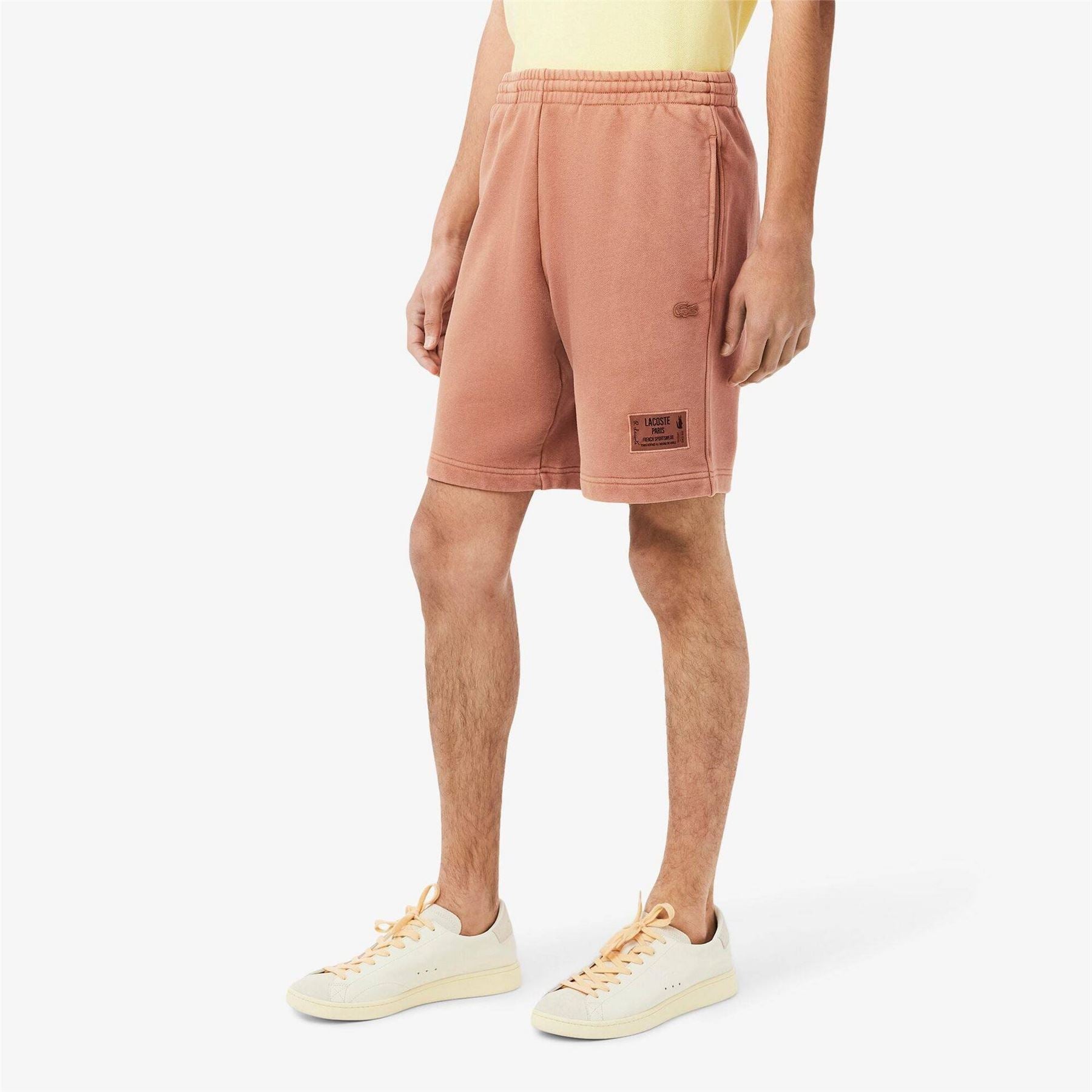 Lacoste Solid Bermuda Sweat Shorts