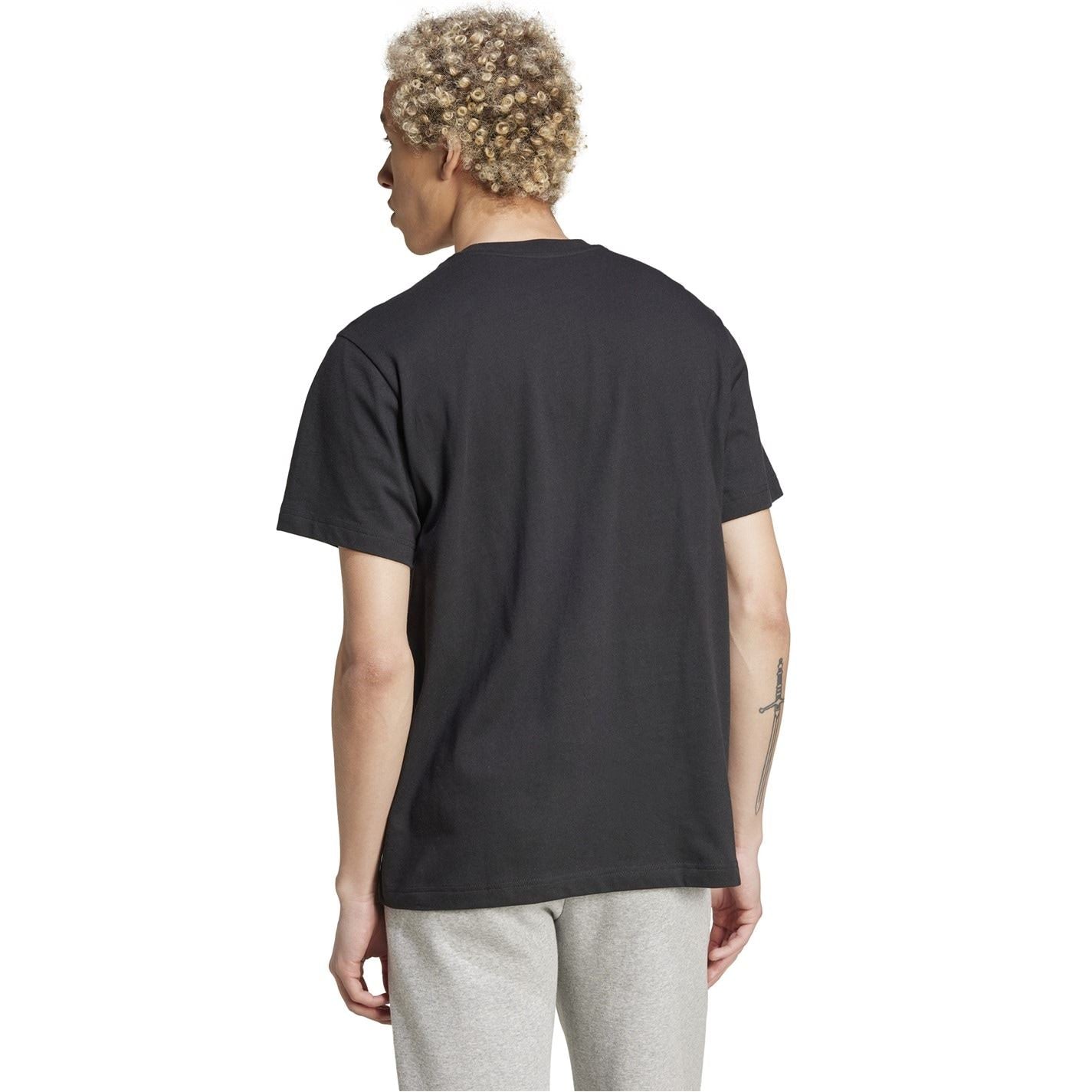 adidas Paris Bold Logo Crew Neck Short Sleeve Jersey T-Shirt