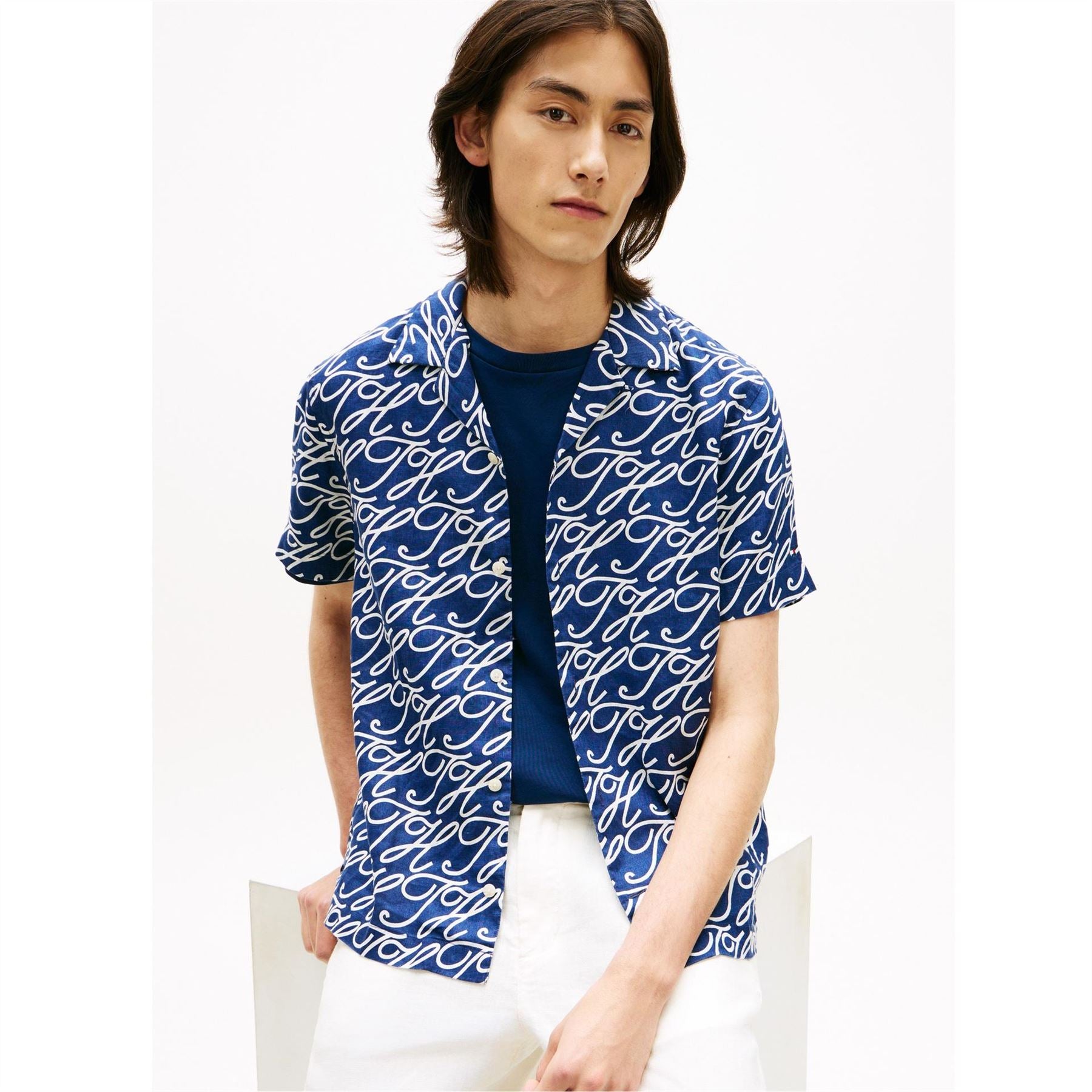 Tommy Hilfiger Patterned Short Sleeve Shirt