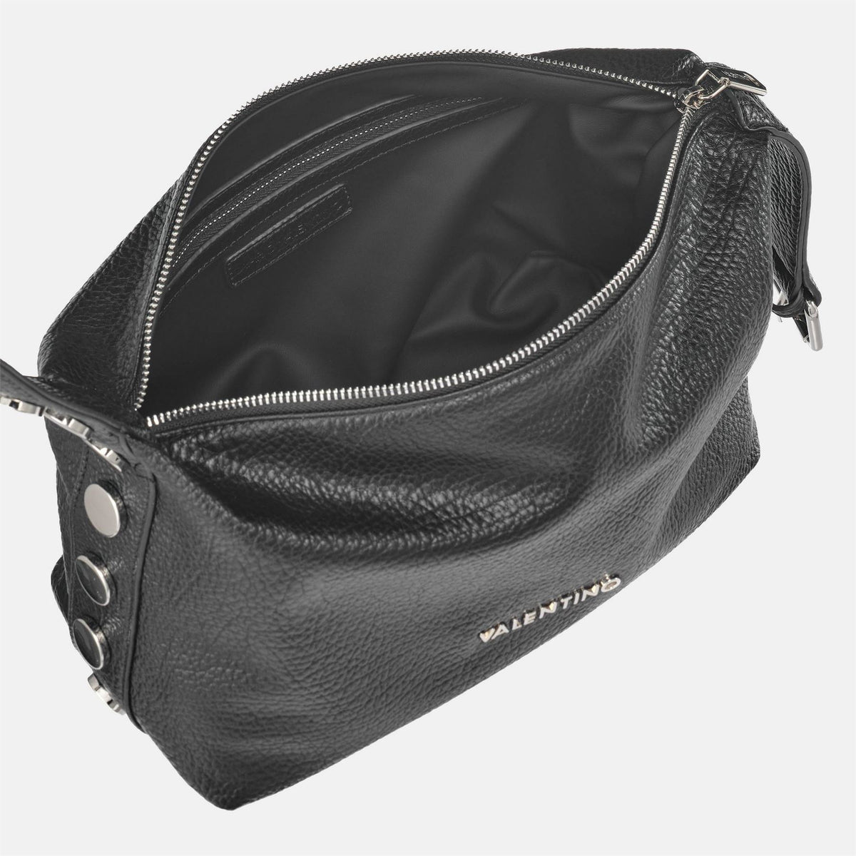 Valentino Glam Lock Faux Leather Shoulder Bag