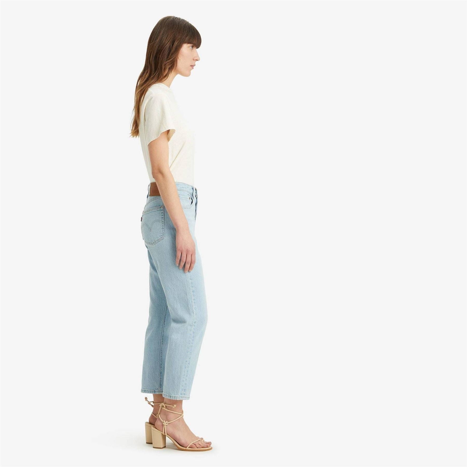 Levis 501 Womens Cropped Jeans