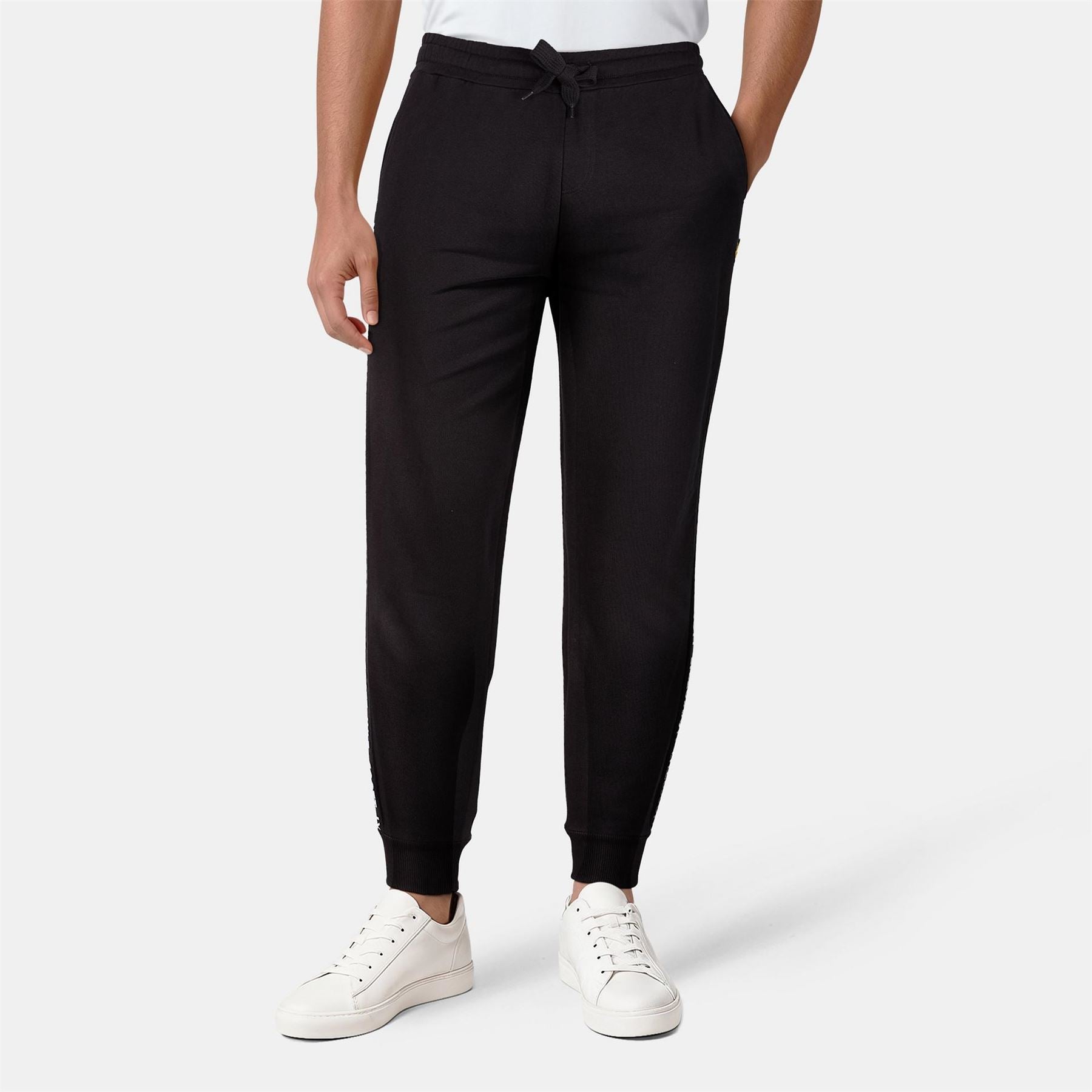 Lyle and Scott Eagle Tape Joggers