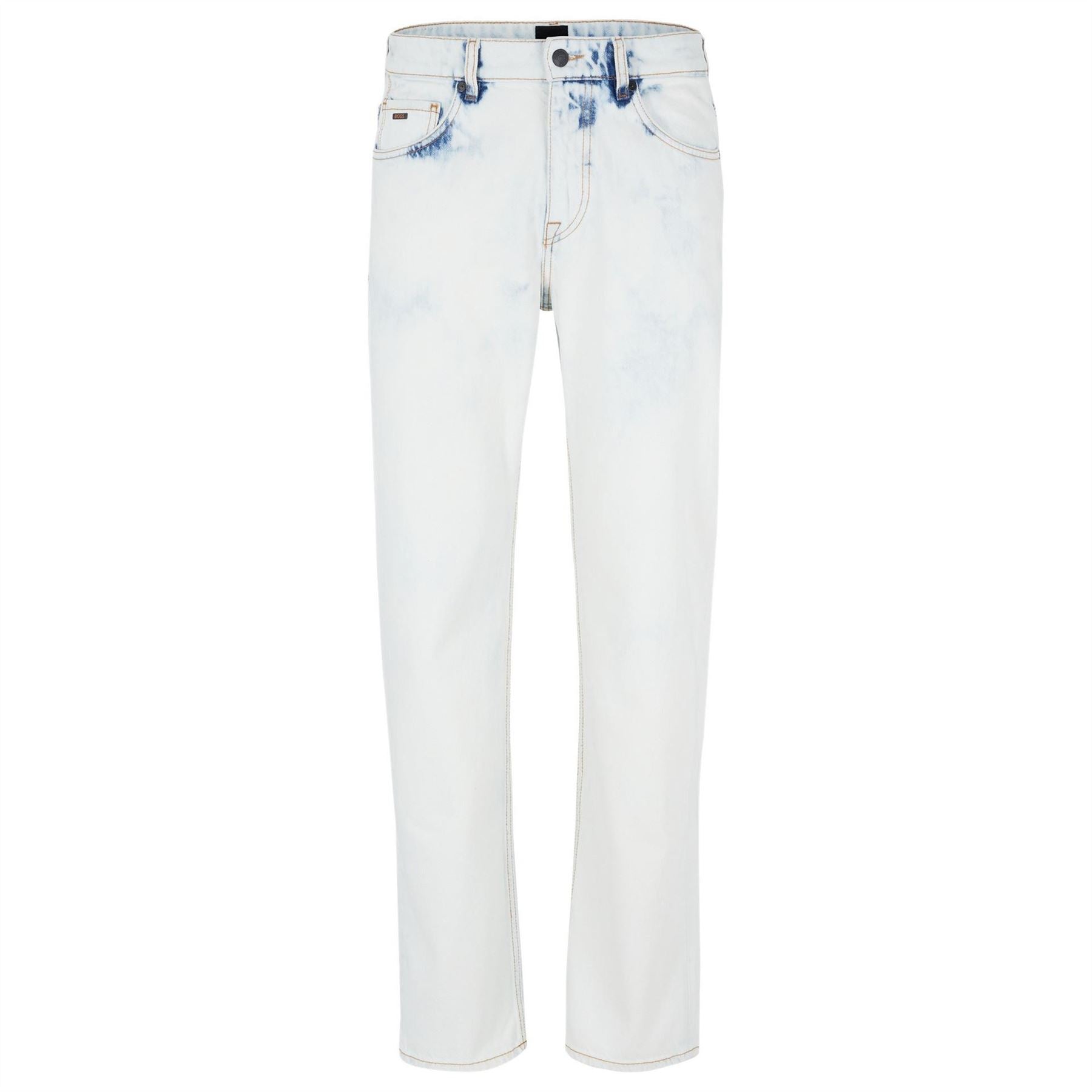Boss Five Pocket Design Straight Leg Jeans