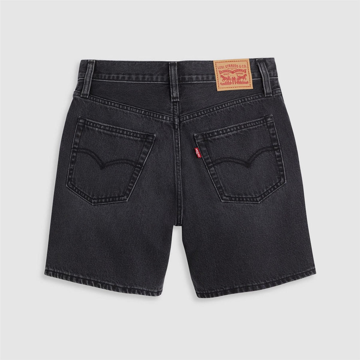 Levis 94 Baggy Fit Medium Wash Denim Shorts