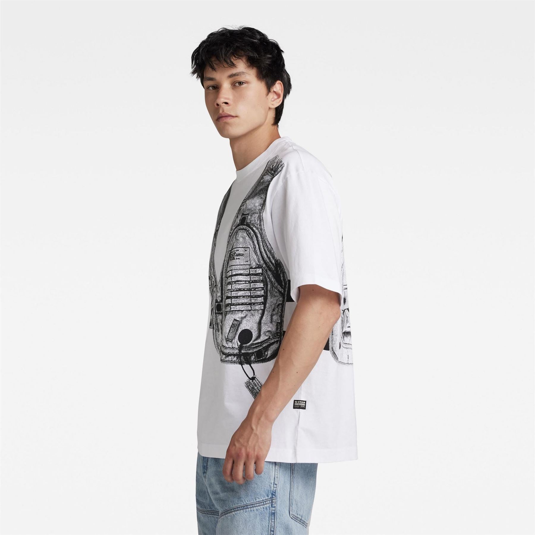 G Star Archive Boxy Regular Fit T-Shirt