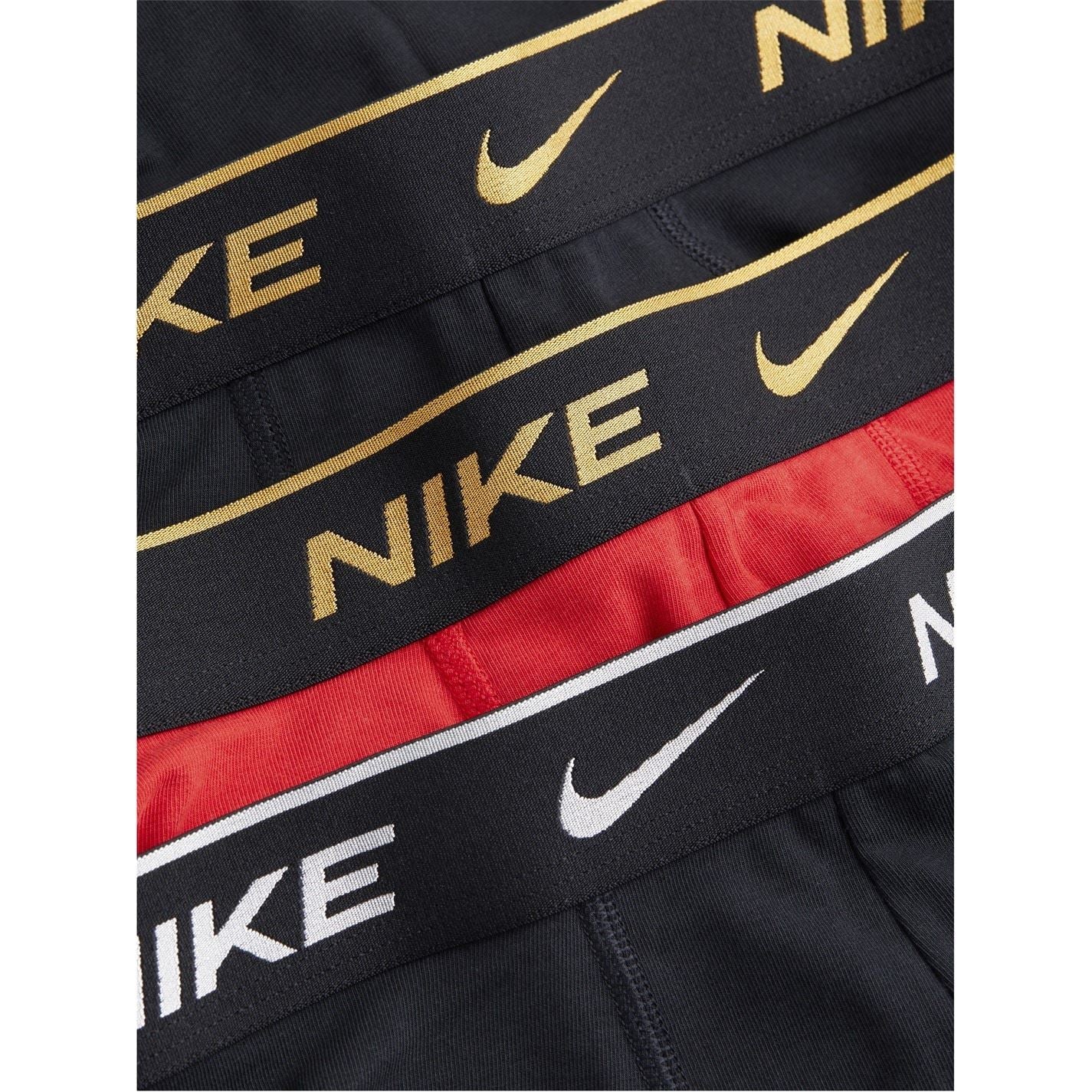 Nike Mens 3 Pack Everyday Cotton Trunks
