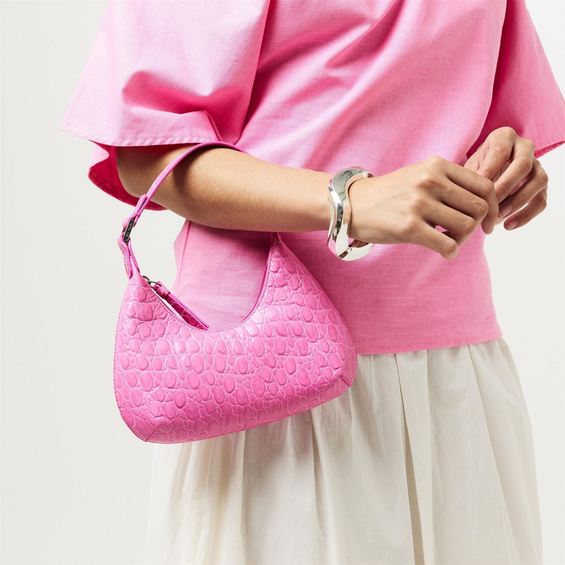 By Far Leather Shoulder Bag
