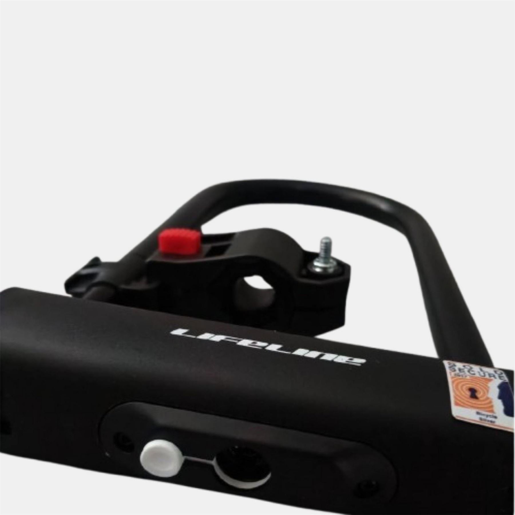 LifeLine D Lock   Sold Secure Silver