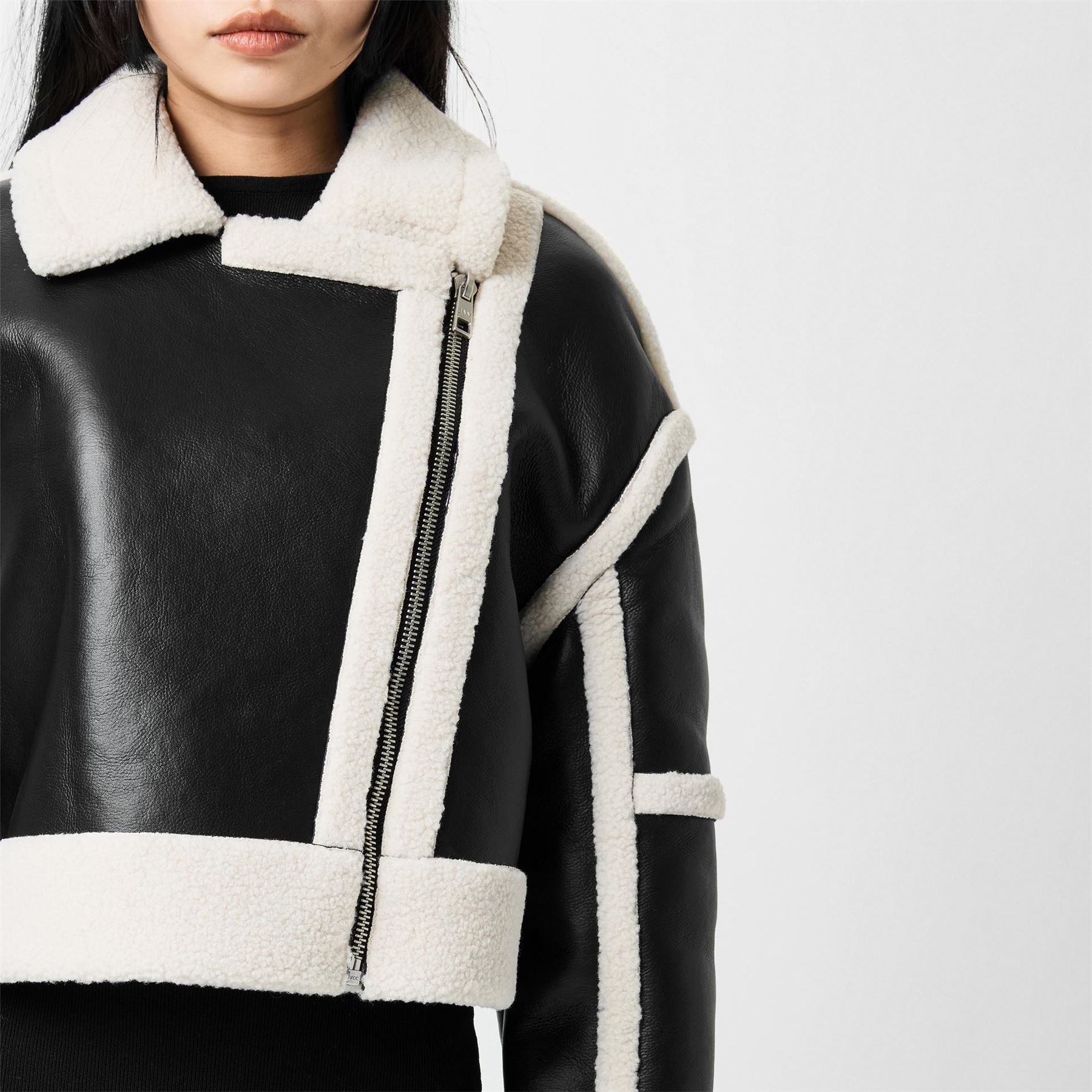 Jack Wills Borg Aviator Relaxed Fit Jacket