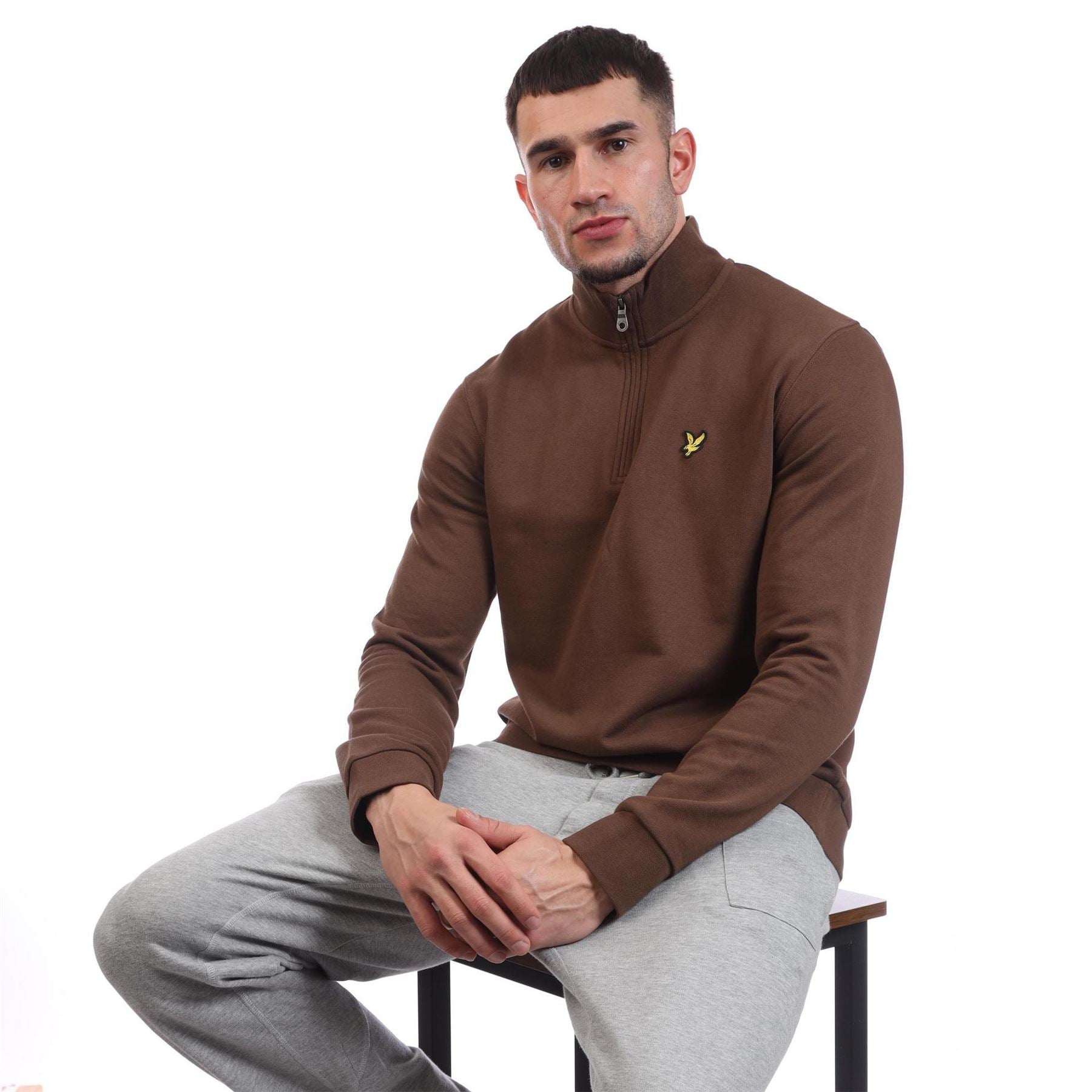 Lyle and Scott Quarter Zip Sweatshirt