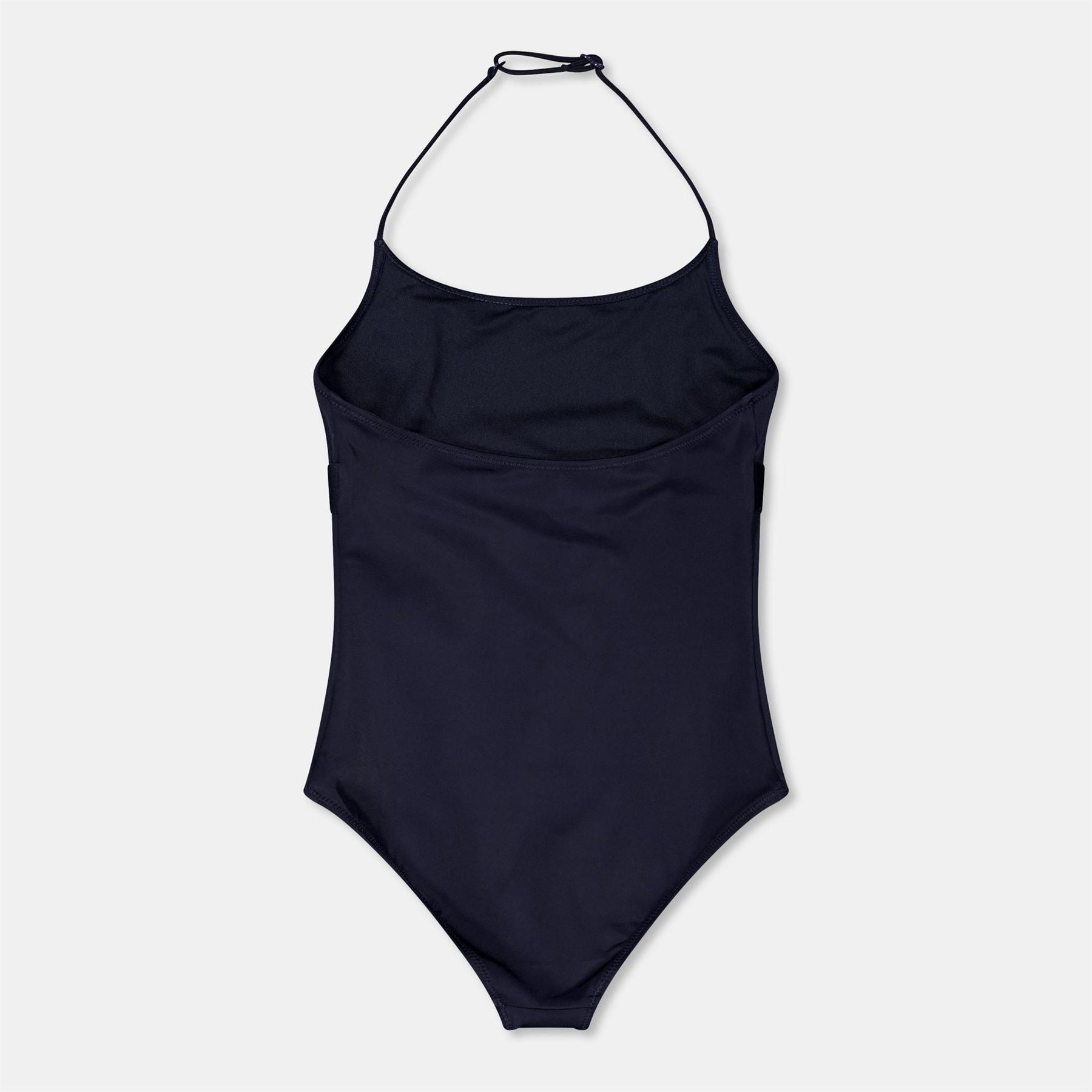 Tommy Hilfiger Halter Neck Logo Print One Piece Swimsuit