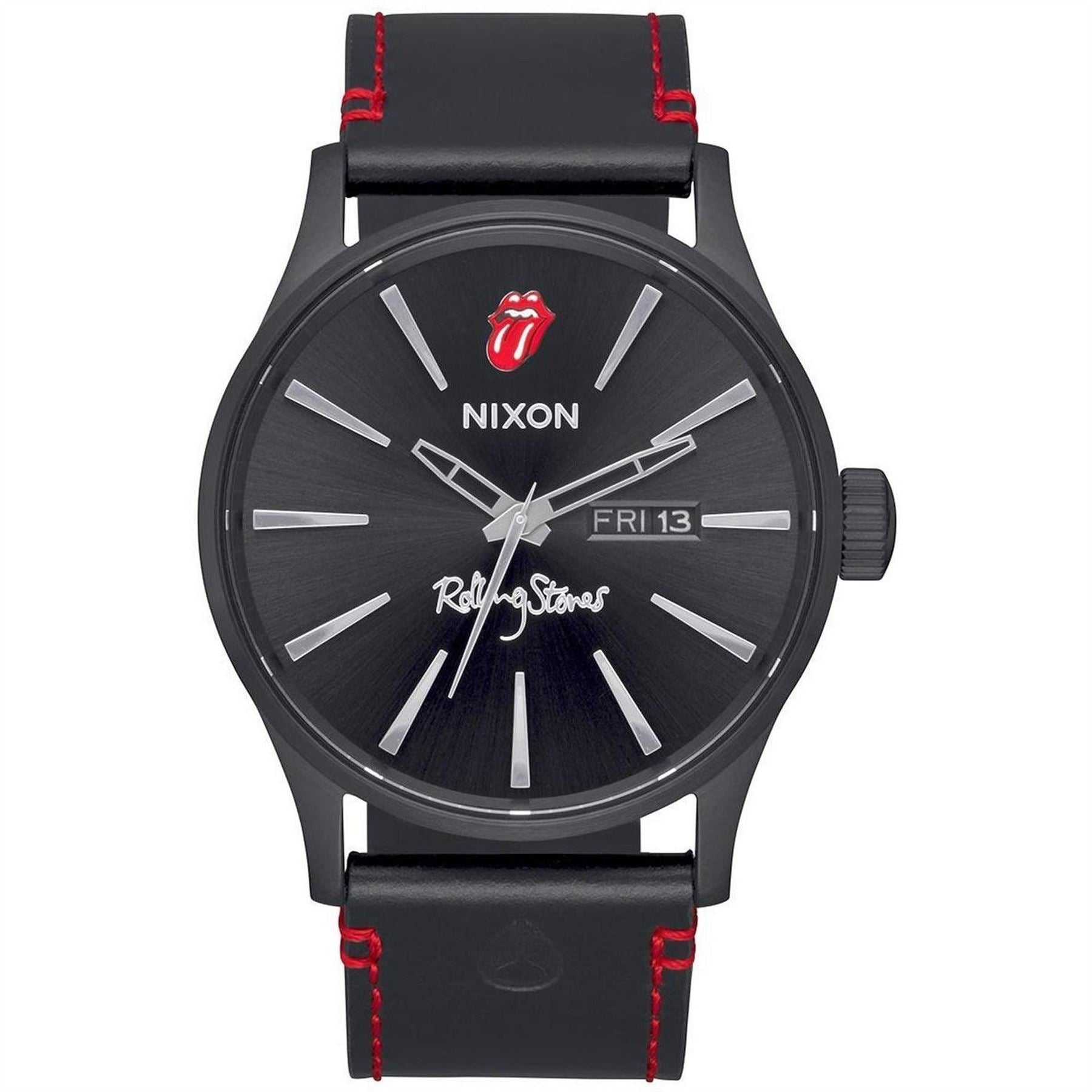Nixon Leather Strap Analogue Watch