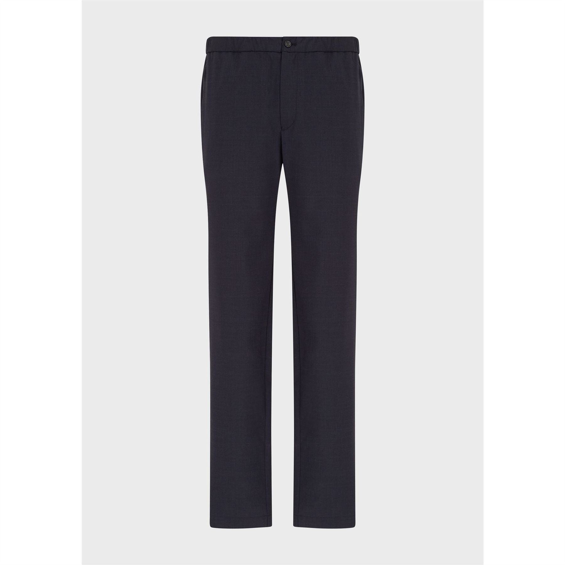 Emporio Armani Straight Leg Trousers
