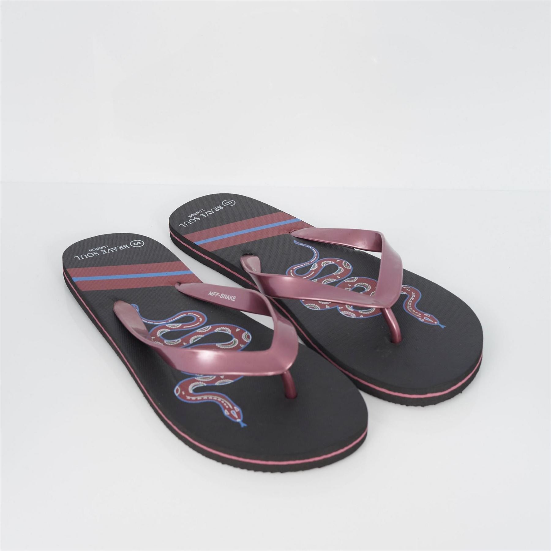 Brave Soul Mens Classic Flip Flop