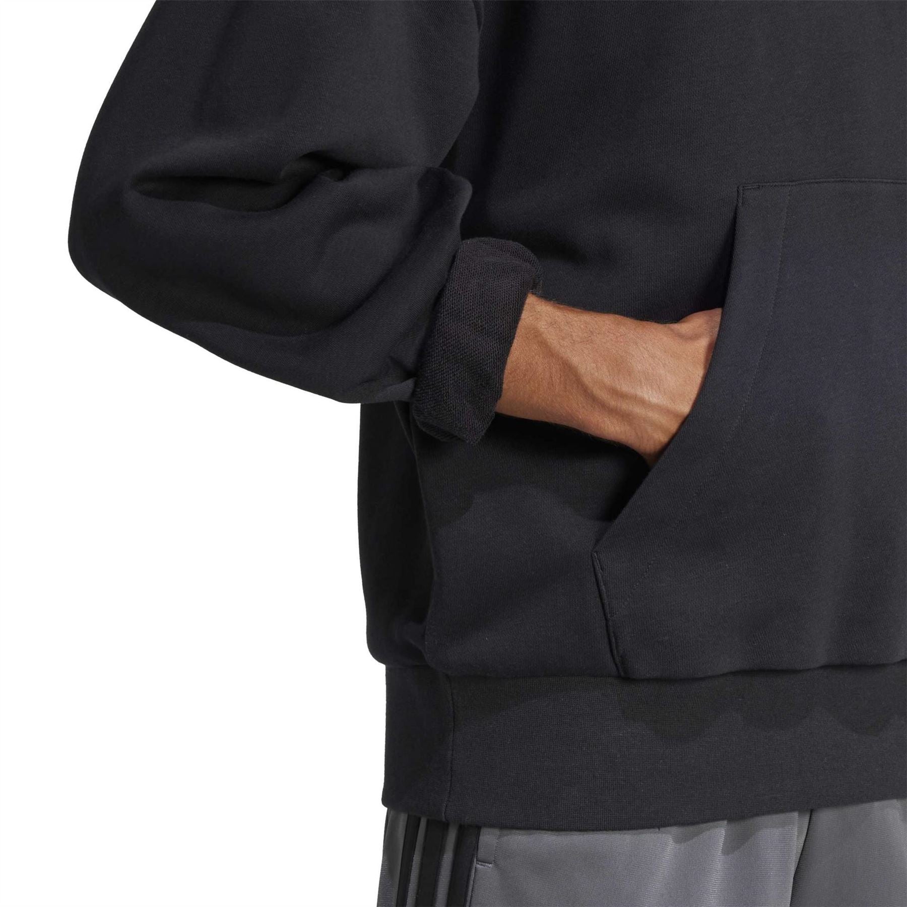 adidas Hooded Neck Oversize Fit Sweatshirt with Kangaroo Pocket