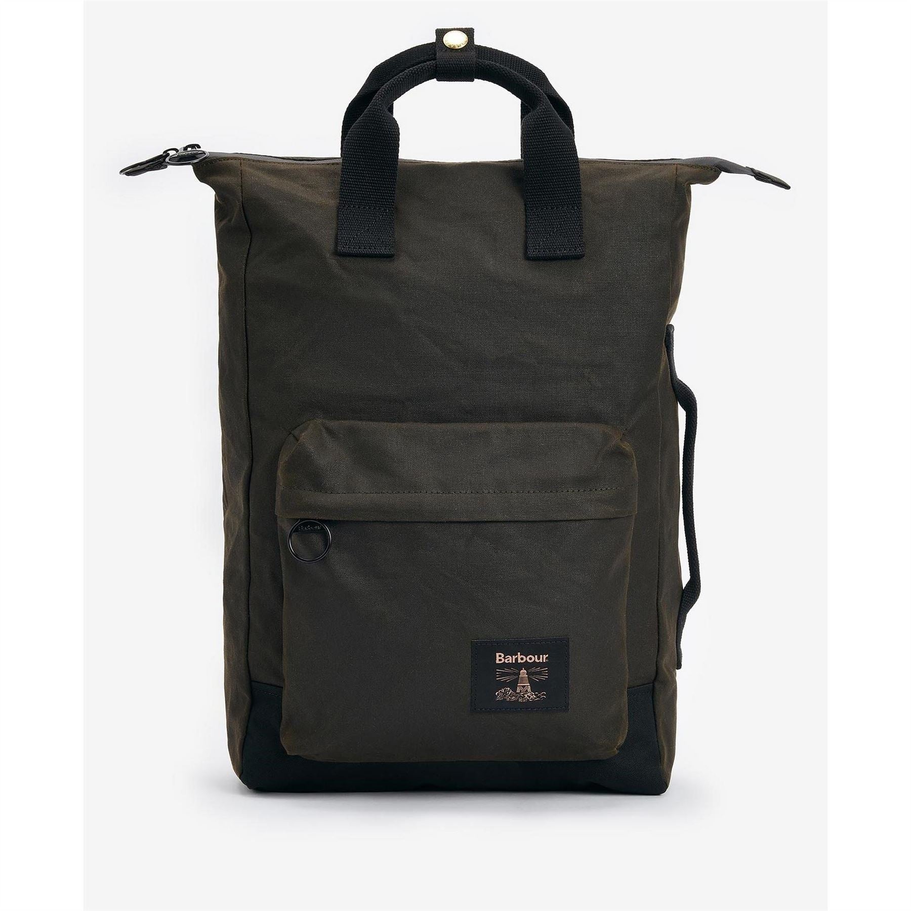 Barbour Waxed Backpack