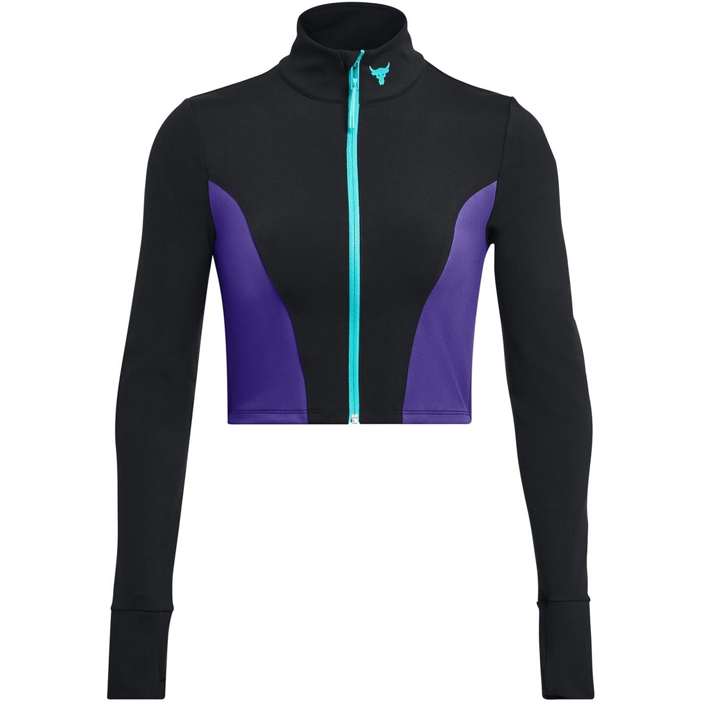 Under Armour Letsgo Cropped Mock Neck Slim Fit Sweatshirt