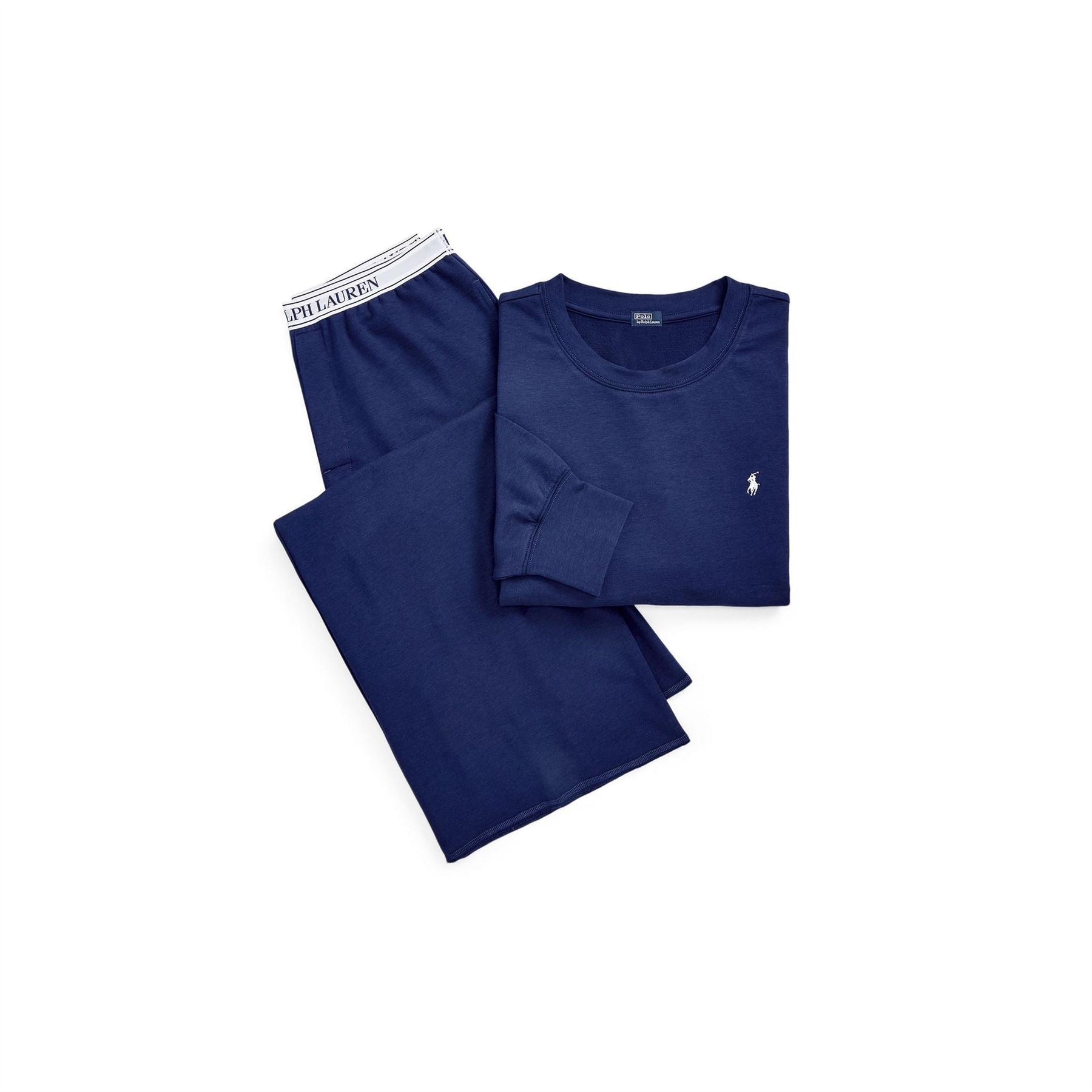 Polo Ralph Lauren Terry Crew Neck 2 Piece Pyjama Set