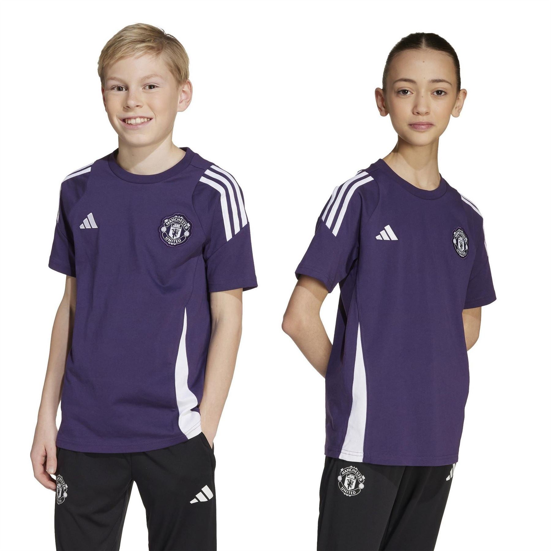 adidas Manchester United T-Shirt 2025 2026 Juniors