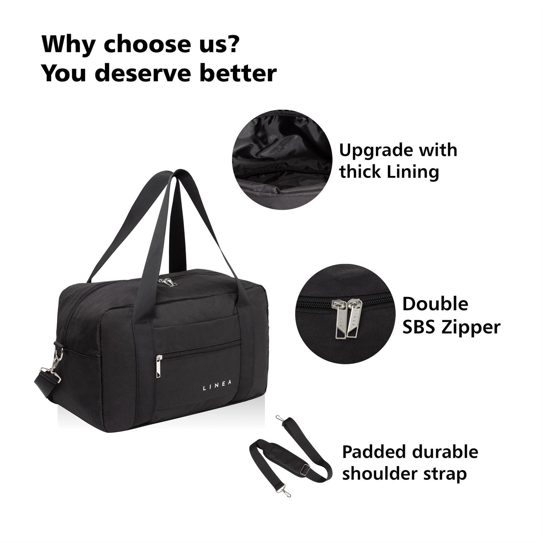 Linea Uderseat Bag 40x20x25