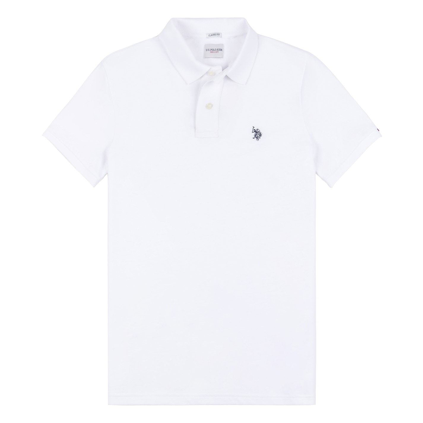 US Polo Assn Mens Pique Polo Top